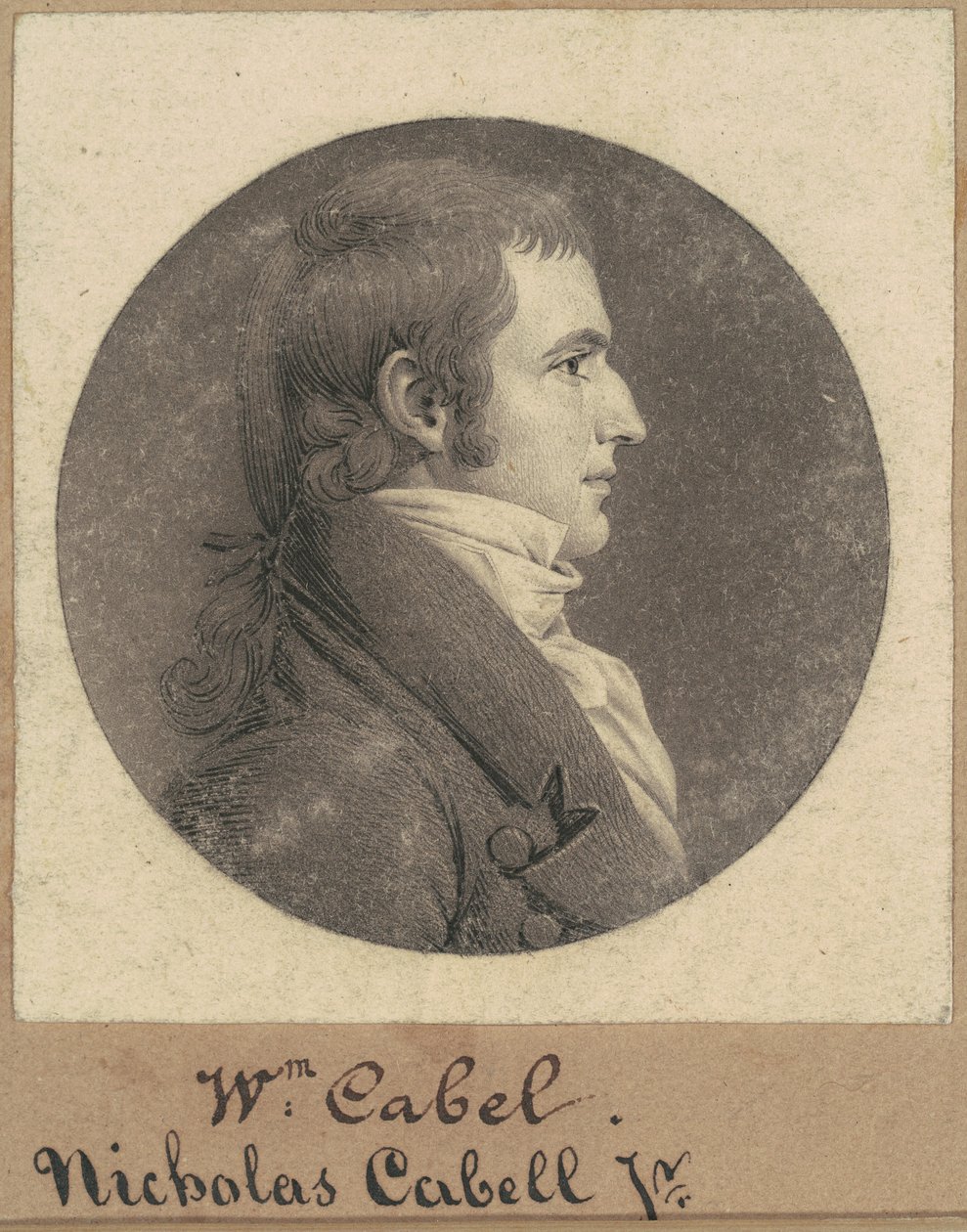 Nicholas Cabell, Jr. av Charles B. J. Févret de Saint Mémin
