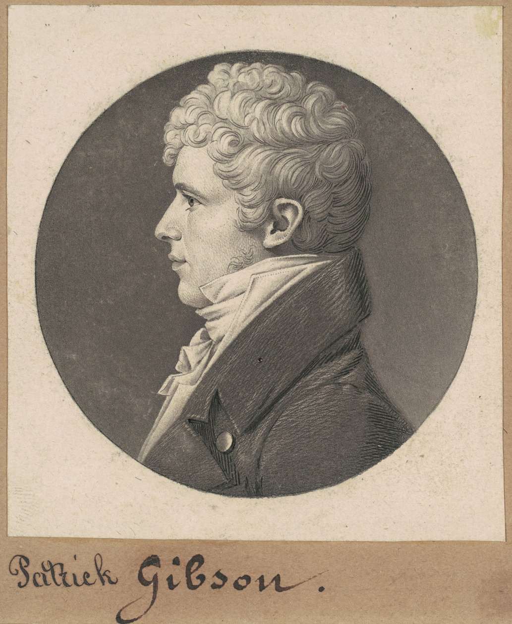 Patrick Gibson av Charles B. J. Févret de Saint Mémin