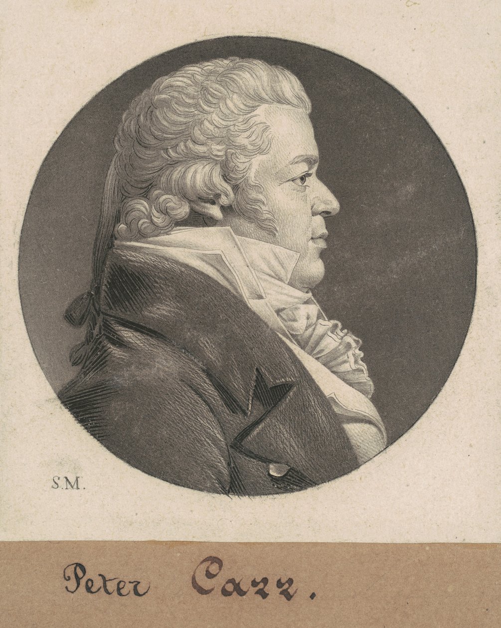 Peter Carr av Charles B. J. Févret de Saint Mémin