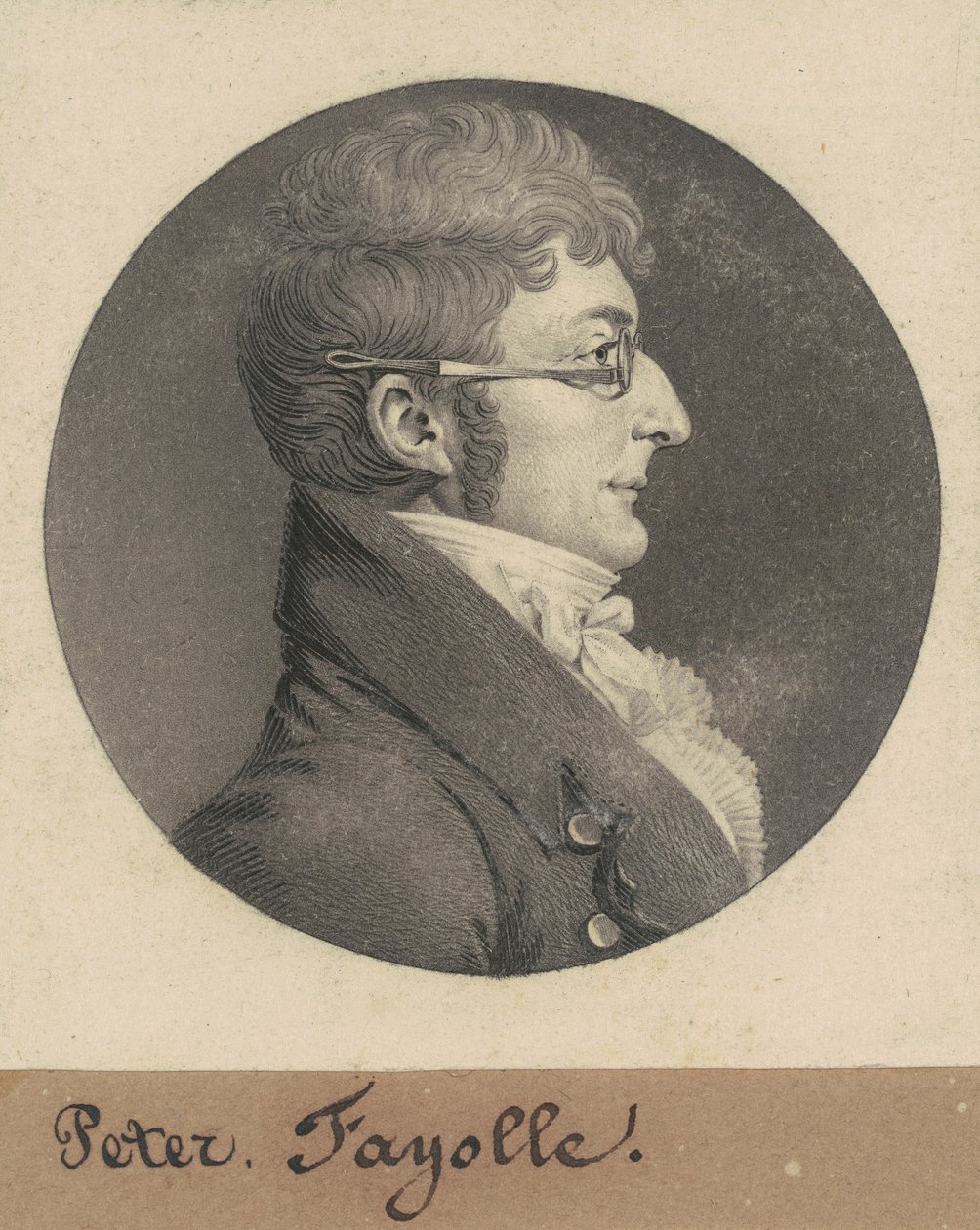 Peter Fayolle av Charles B. J. Févret de Saint Mémin