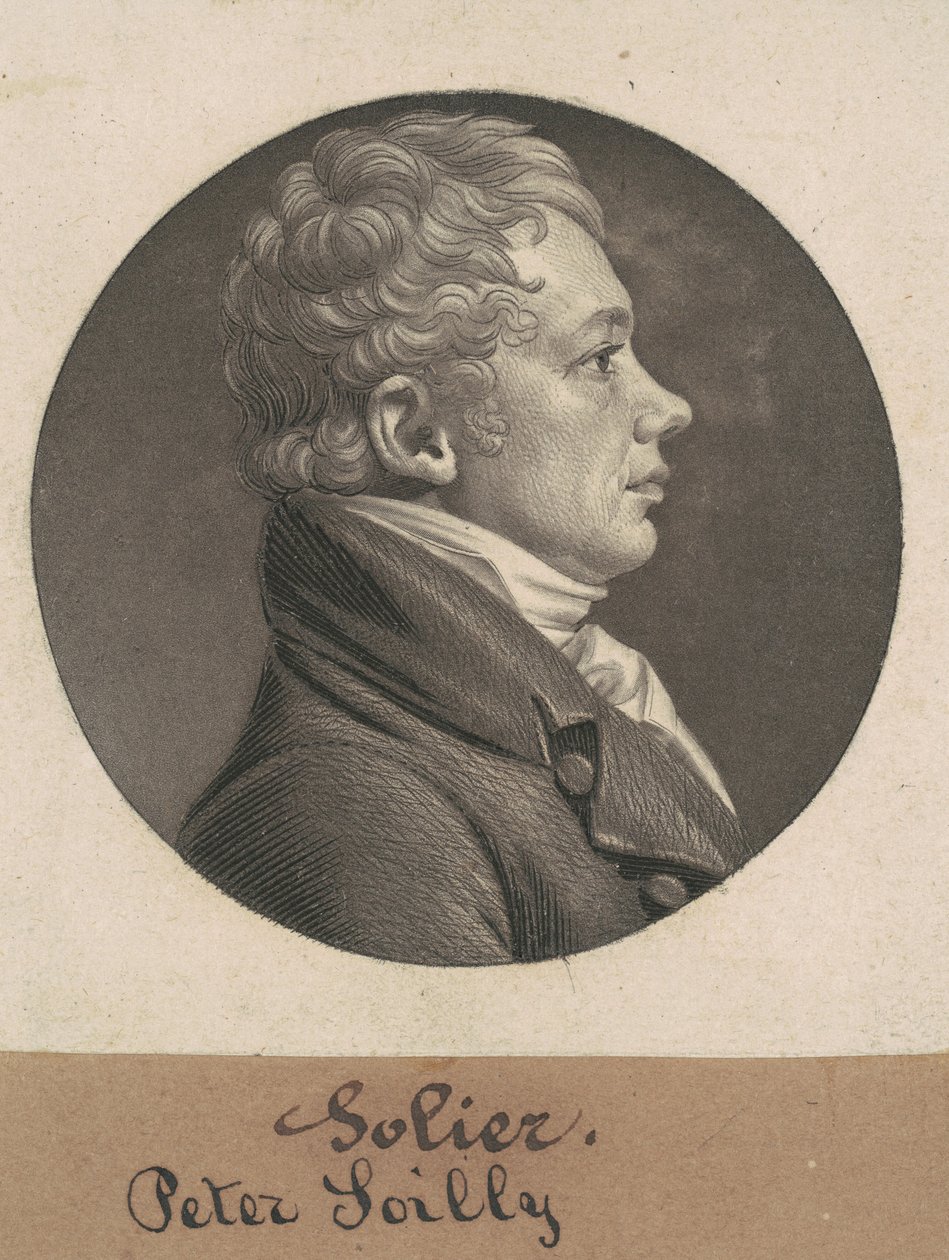 Peter Sailly av Charles B. J. Févret de Saint Mémin