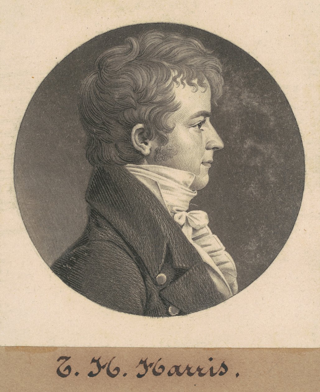 Robert Gamble, Jr. av Charles B. J. Févret de Saint Mémin