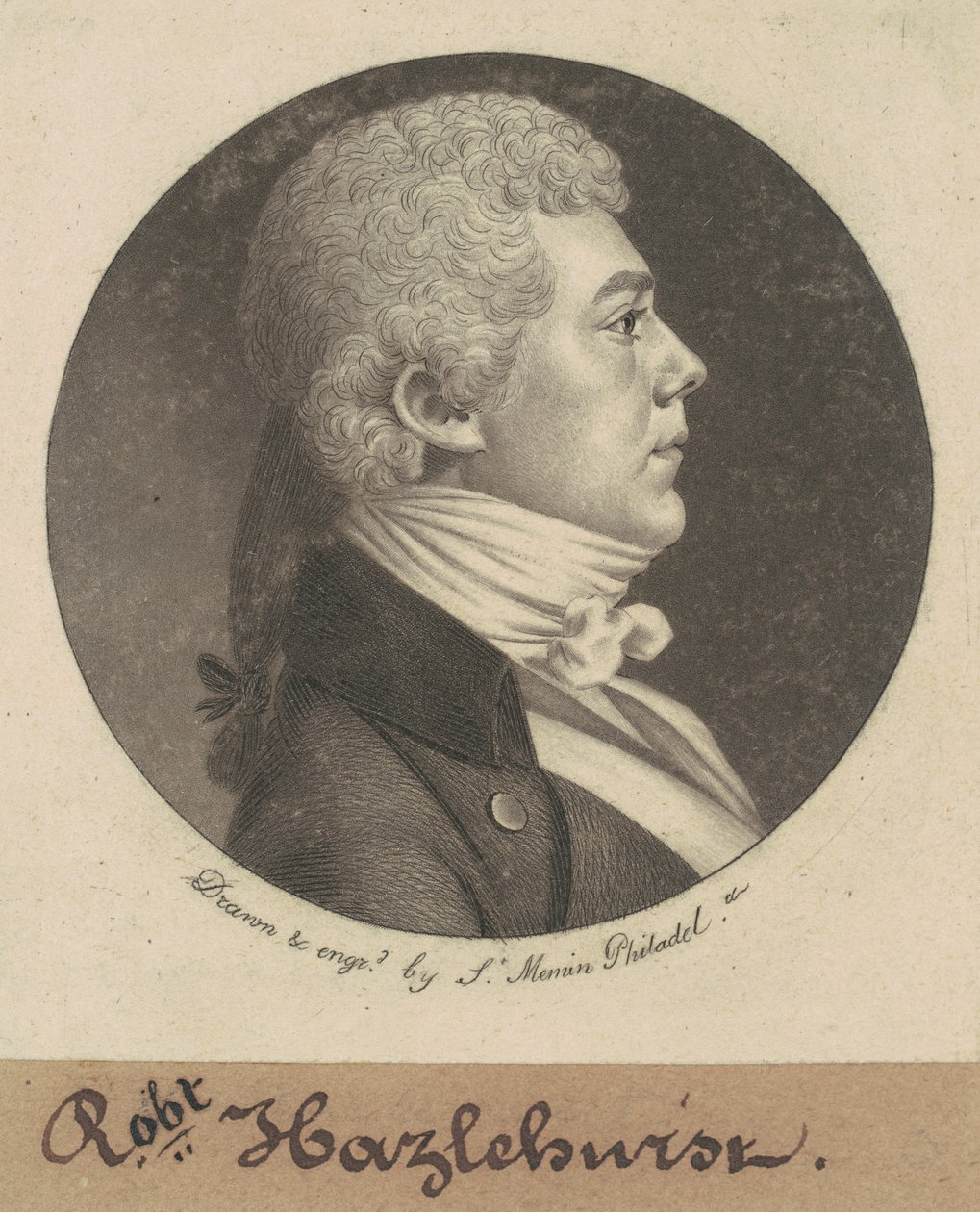Robert Hazlehurst av Charles B. J. Févret de Saint Mémin