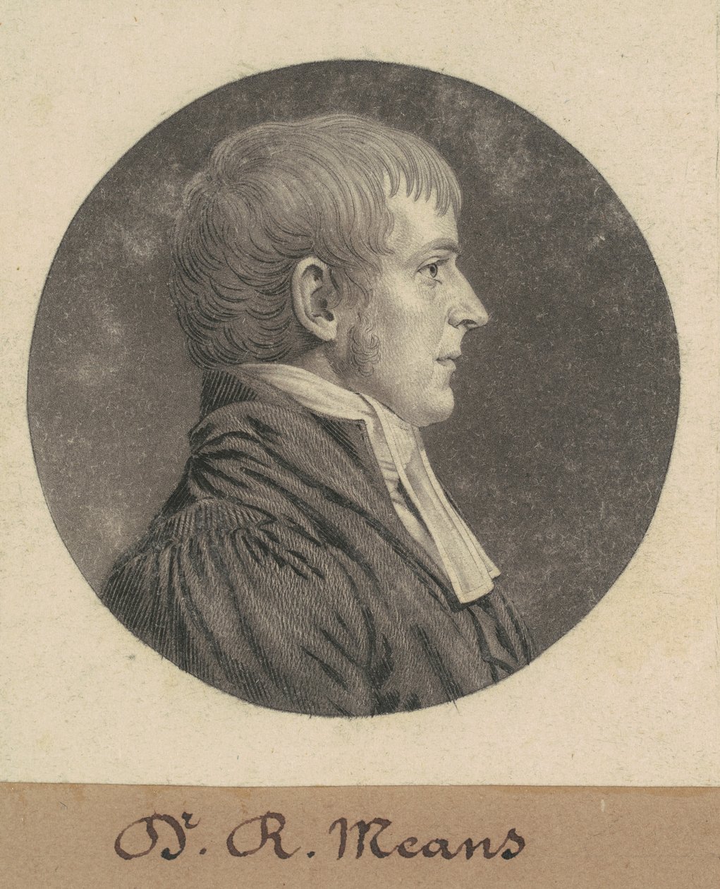 Robert Means av Charles B. J. Févret de Saint Mémin