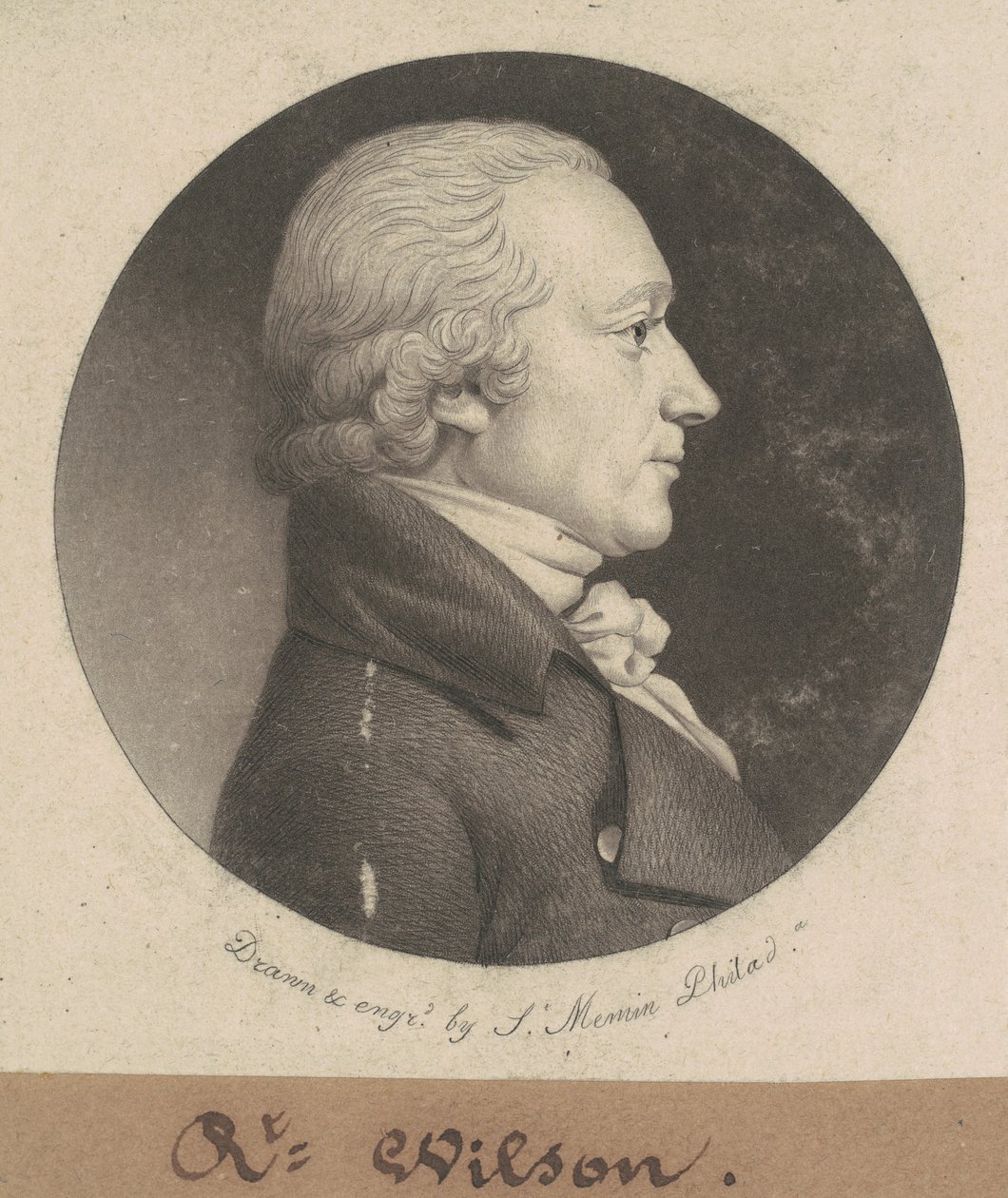 Robert Wilson av Charles B. J. Févret de Saint Mémin