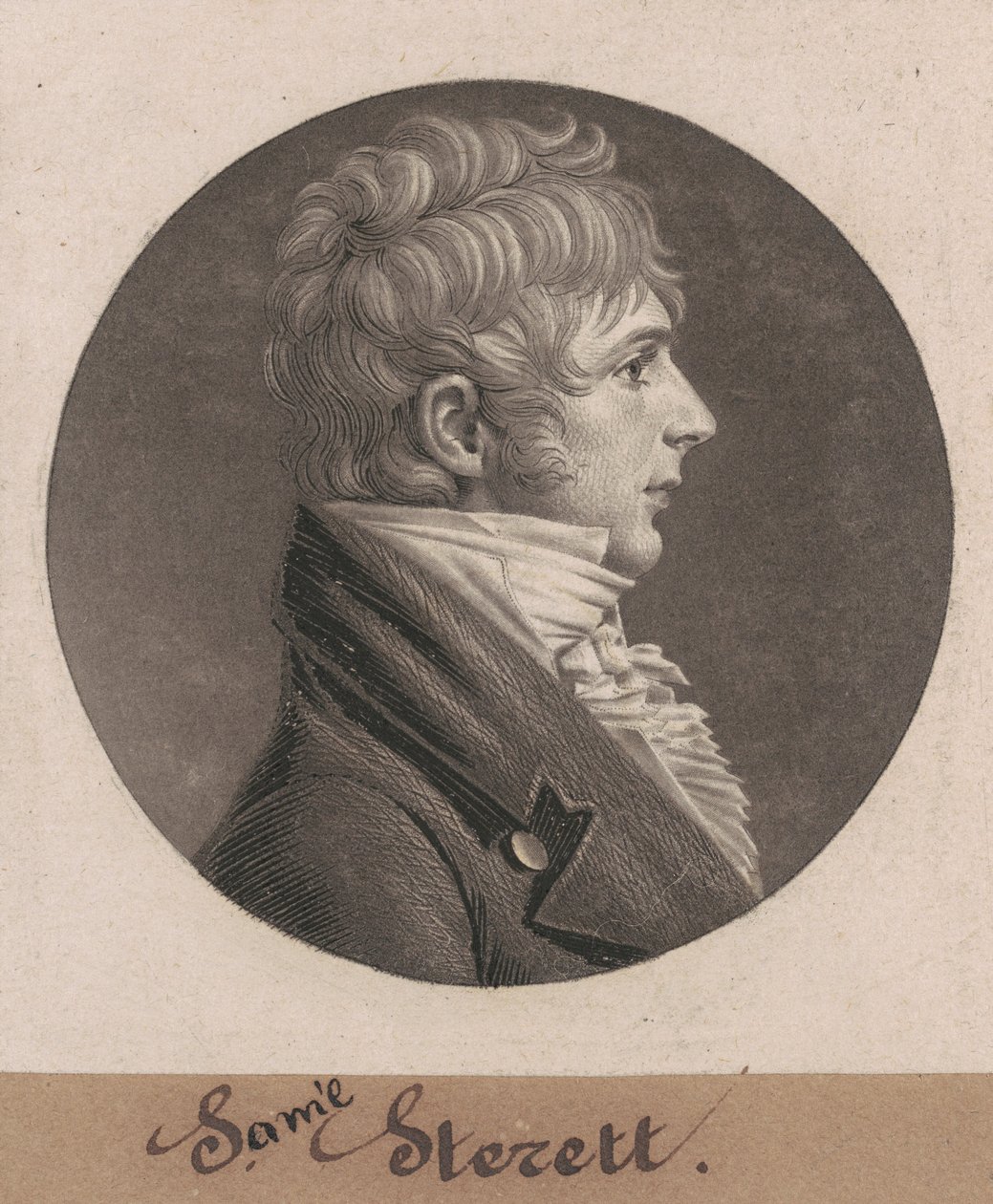 S. Sterett av Charles B. J. Févret de Saint Mémin