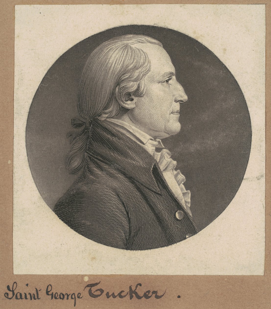 Saint George Tucker av Charles B. J. Févret de Saint Mémin
