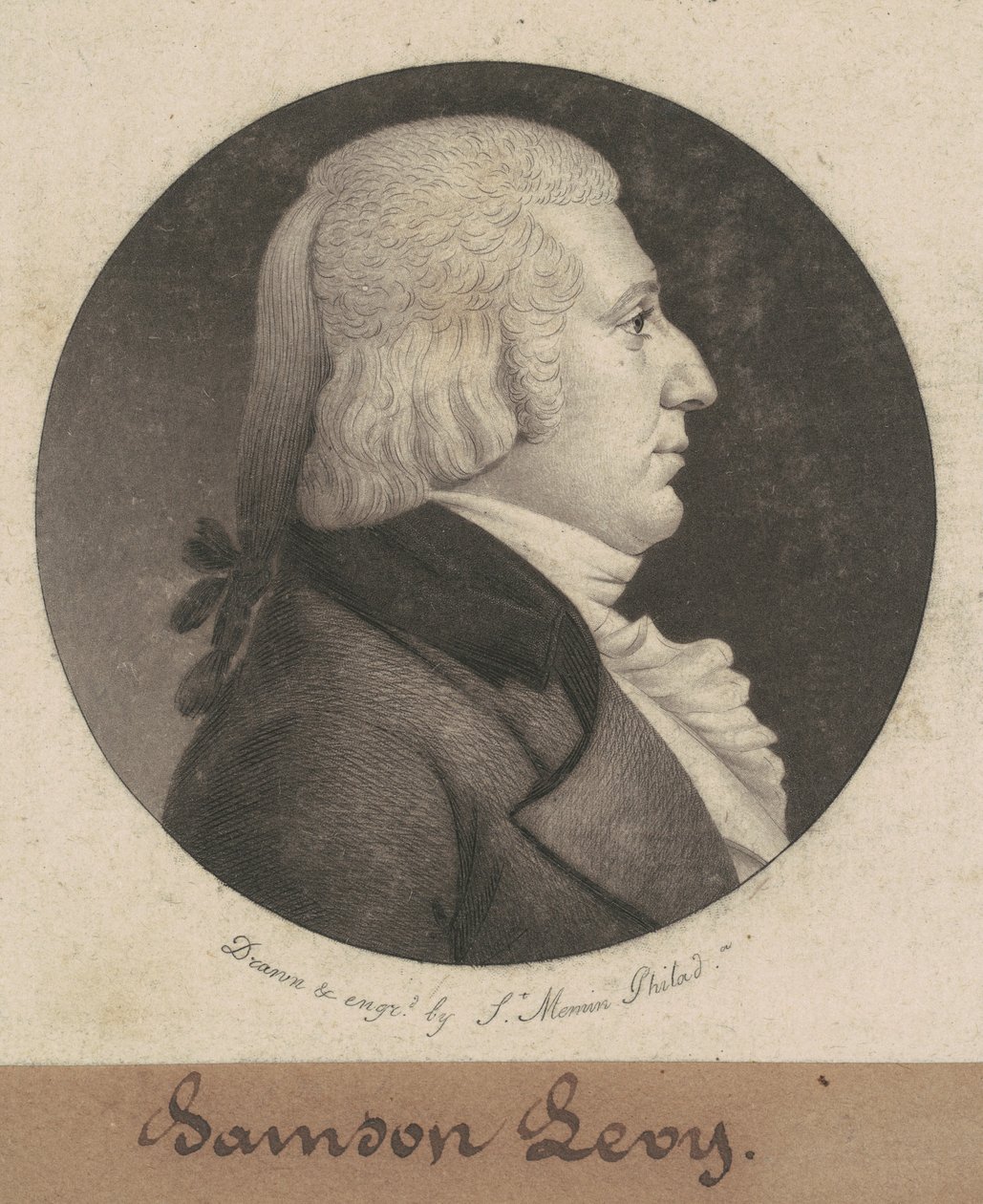 Samson Levy, Jr. av Charles B. J. Févret de Saint Mémin