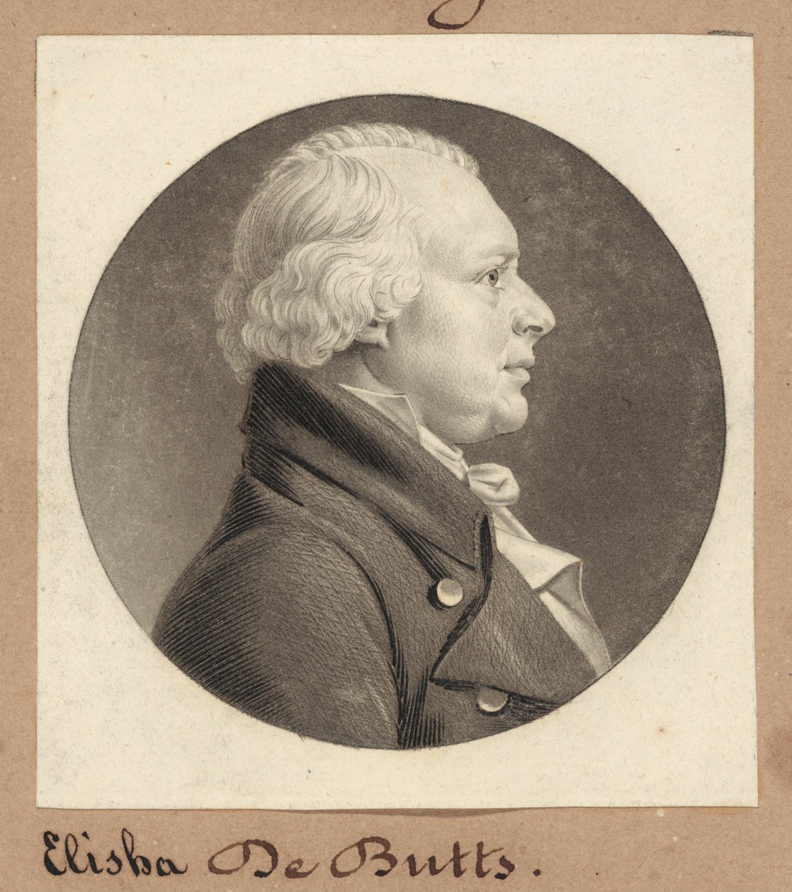 Samuel DeButts av Charles B. J. Févret de Saint Mémin