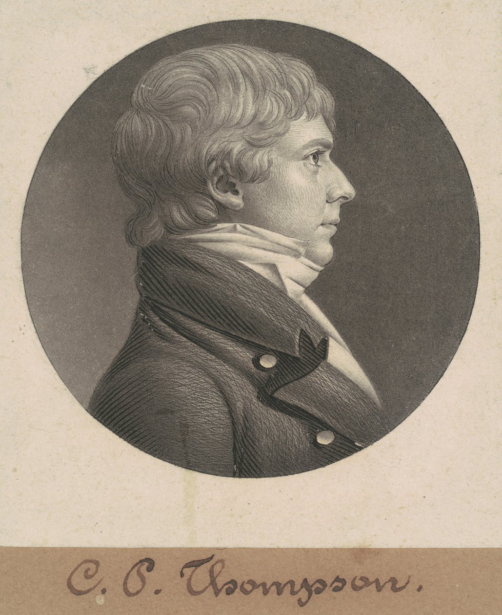 Samuel Hambleton av Charles B. J. Févret de Saint Mémin
