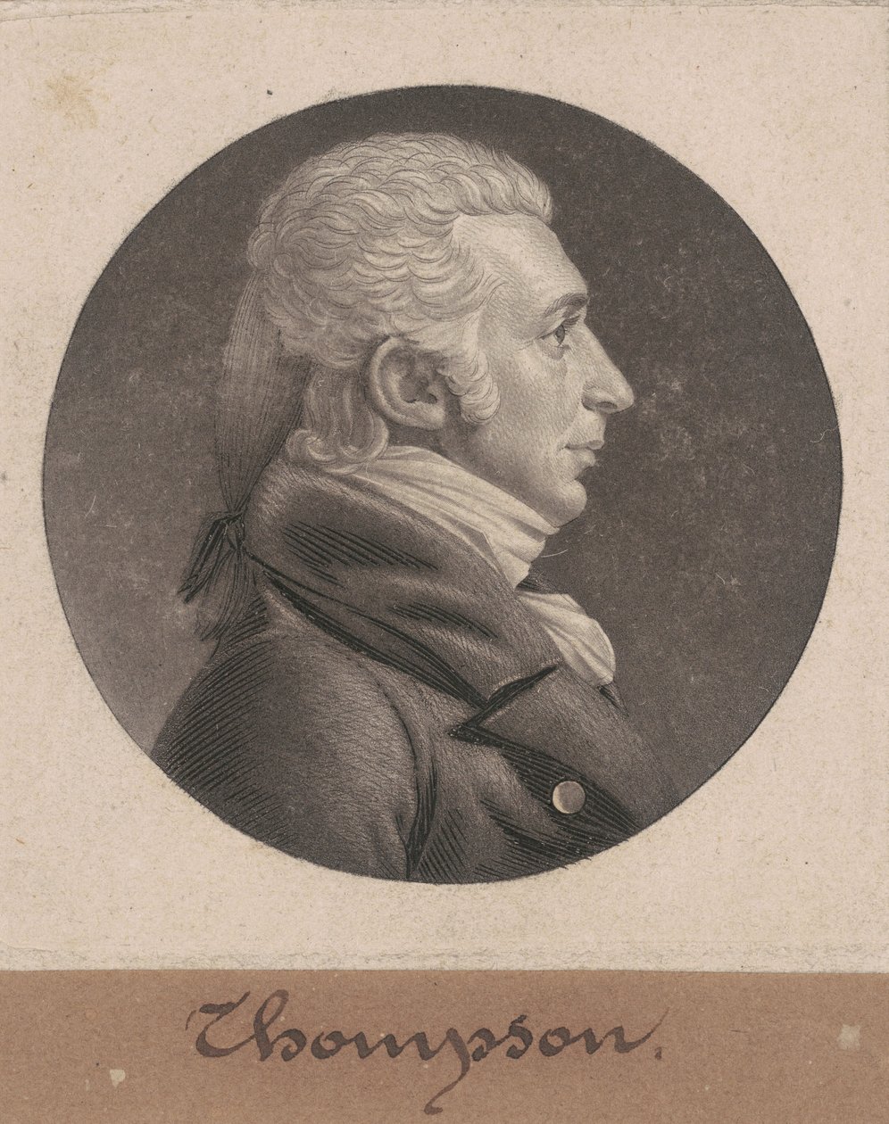 Samuel Hunt, Jr. av Charles B. J. Févret de Saint Mémin