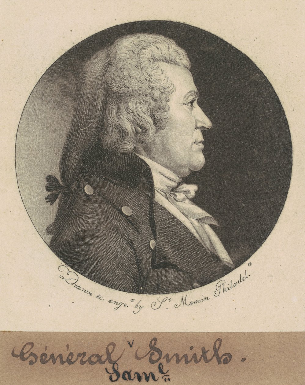 Samuel Smith av Charles B. J. Févret de Saint Mémin