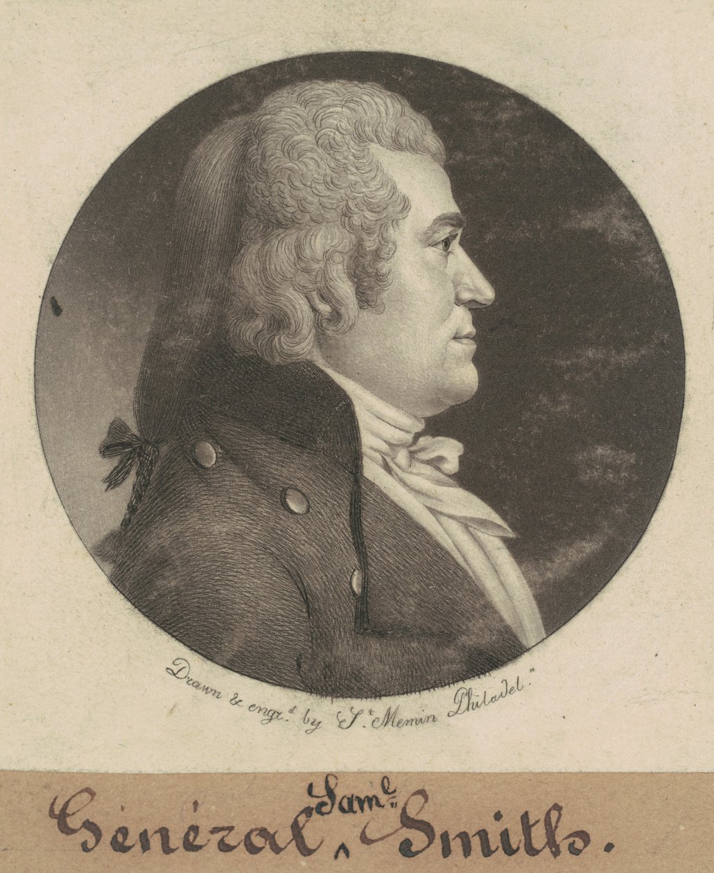 Samuel Smith av Charles B. J. Févret de Saint Mémin
