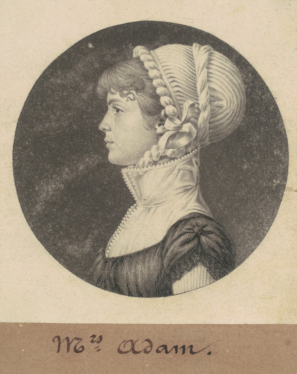 Sarah Eve Adams av Charles B. J. Févret de Saint Mémin
