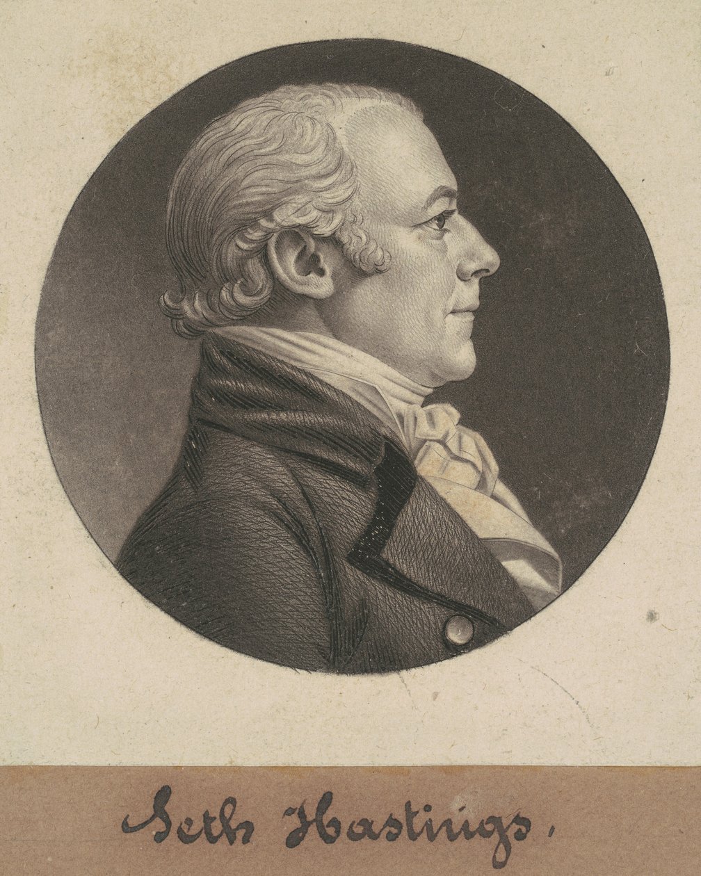 Seth Hastings av Charles B. J. Févret de Saint Mémin