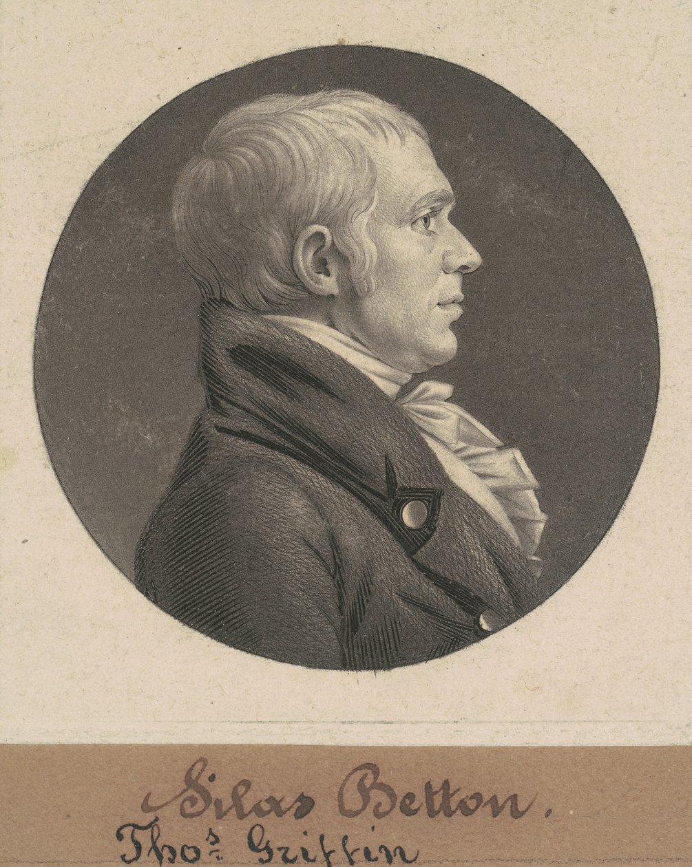 Silas Betton av Charles B. J. Févret de Saint Mémin