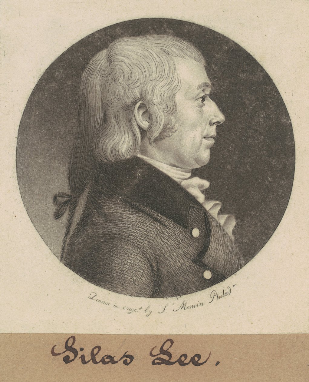 Silas Lee av Charles B. J. Févret de Saint Mémin