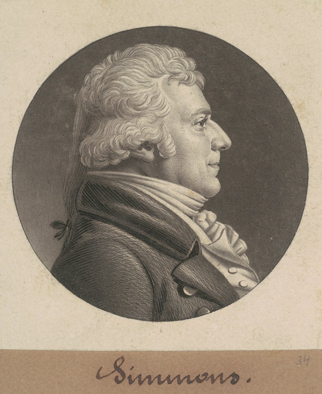 Simmons av Charles B. J. Févret de Saint Mémin