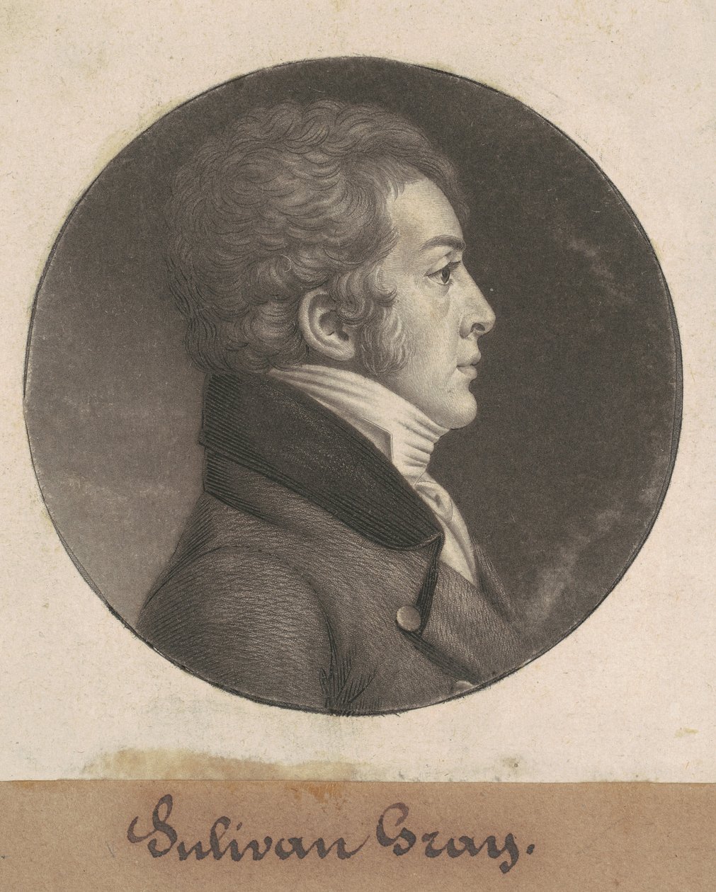 Sullivan grå av Charles B. J. Févret de Saint Mémin