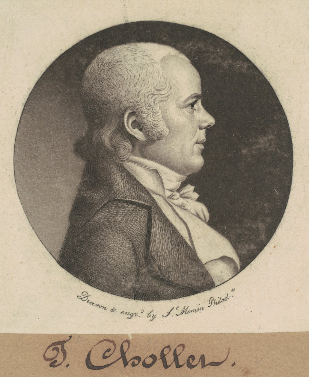 T. Chollet av Charles B. J. Févret de Saint Mémin