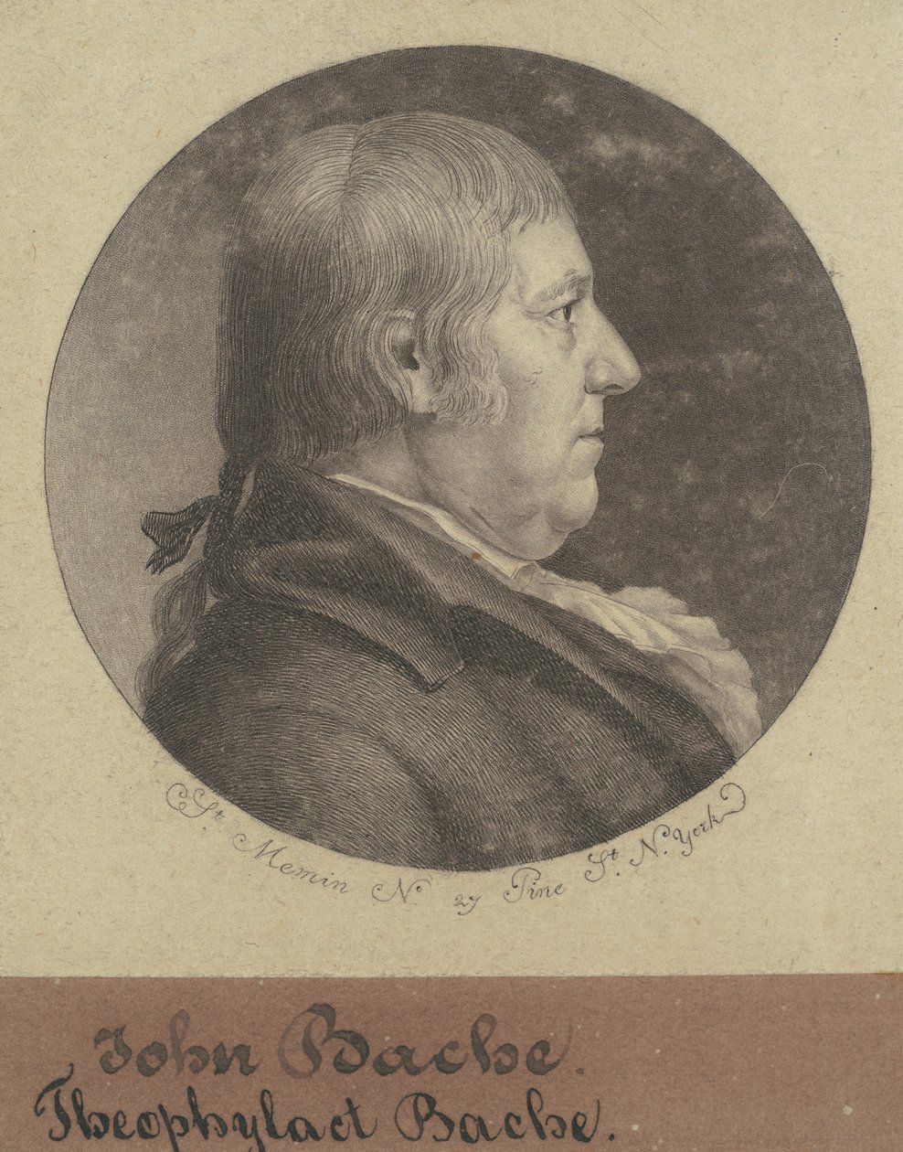 Teofylakt Bache av Charles B. J. Févret de Saint Mémin