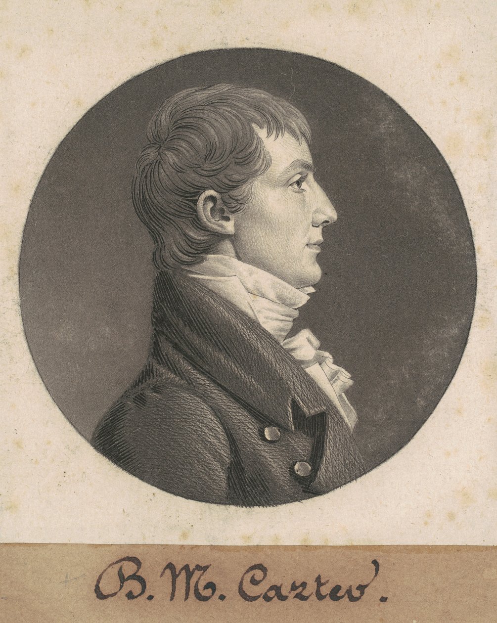 Thomas Bolling Robertson av Charles B. J. Févret de Saint Mémin