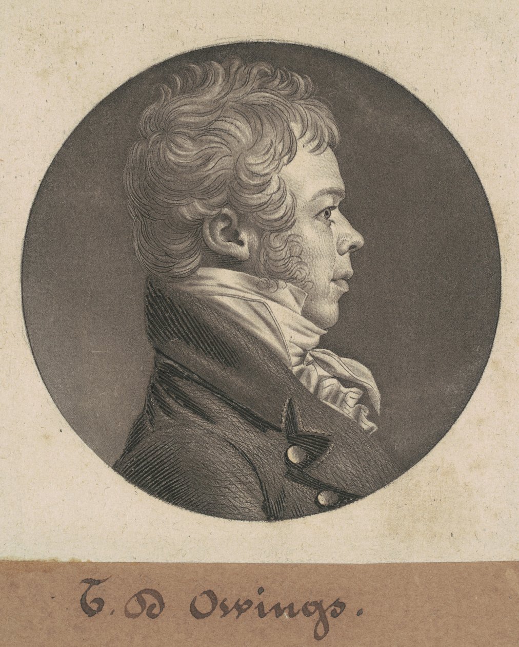 Thomas Deye Owings av Charles B. J. Févret de Saint Mémin