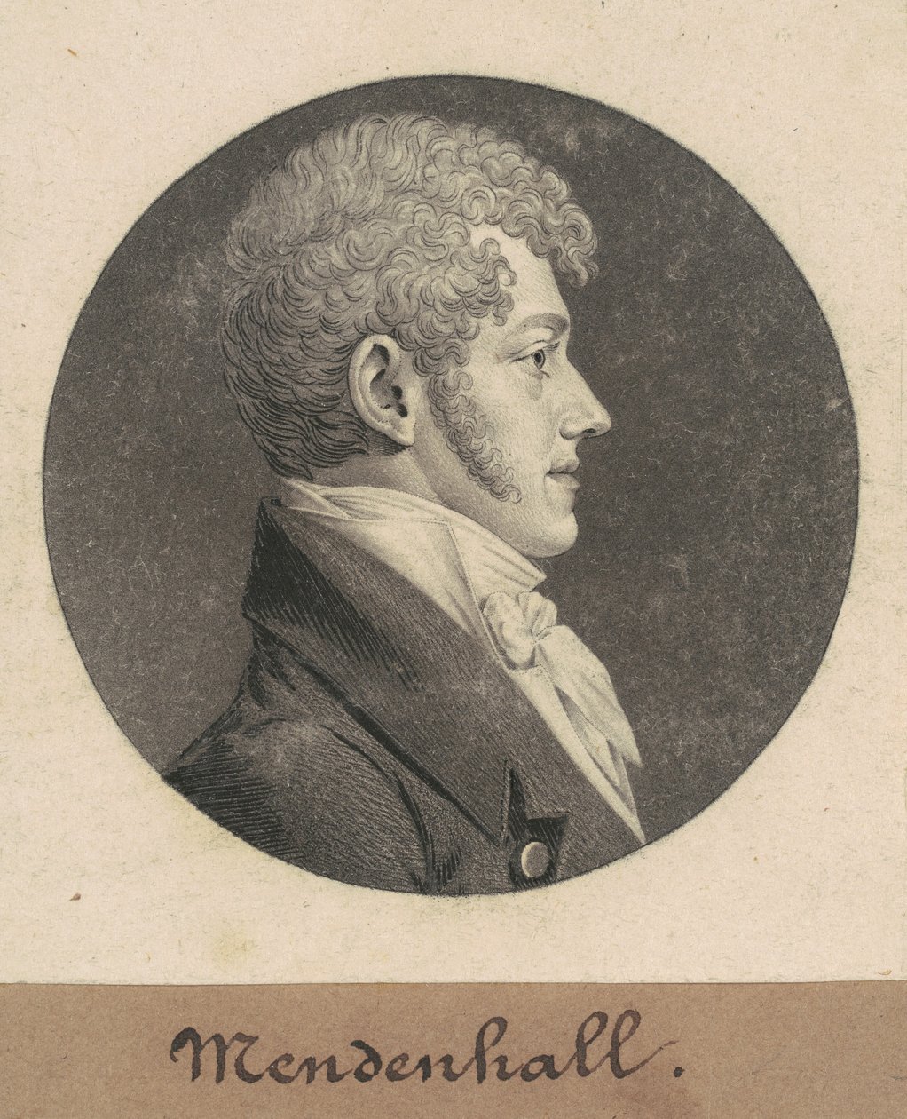 Thomas Mendenhall, Jr. av Charles B. J. Févret de Saint Mémin