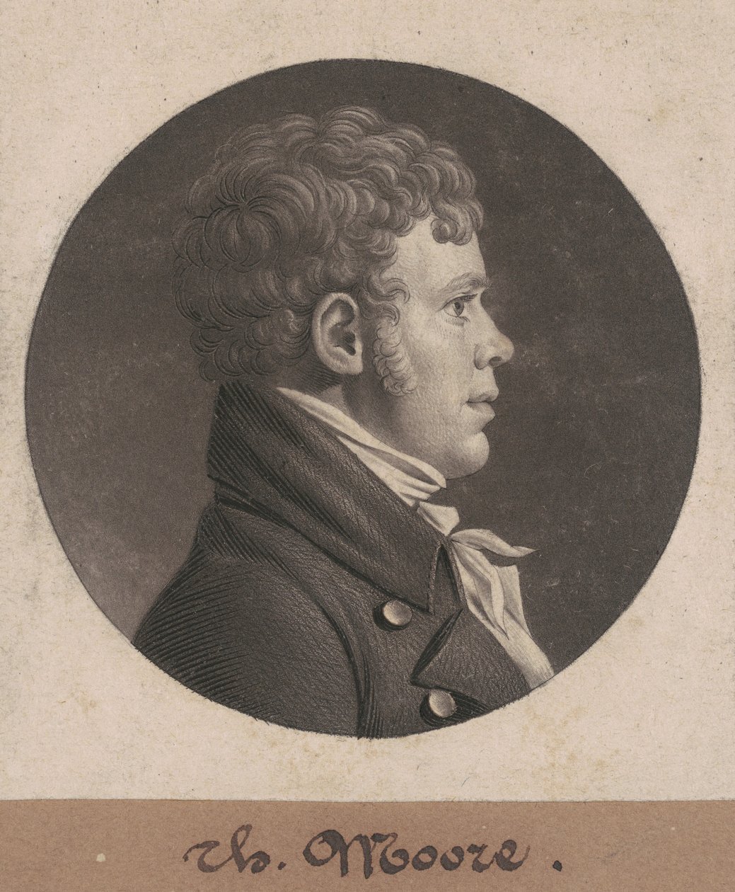 Thomas Moore av Charles B. J. Févret de Saint Mémin