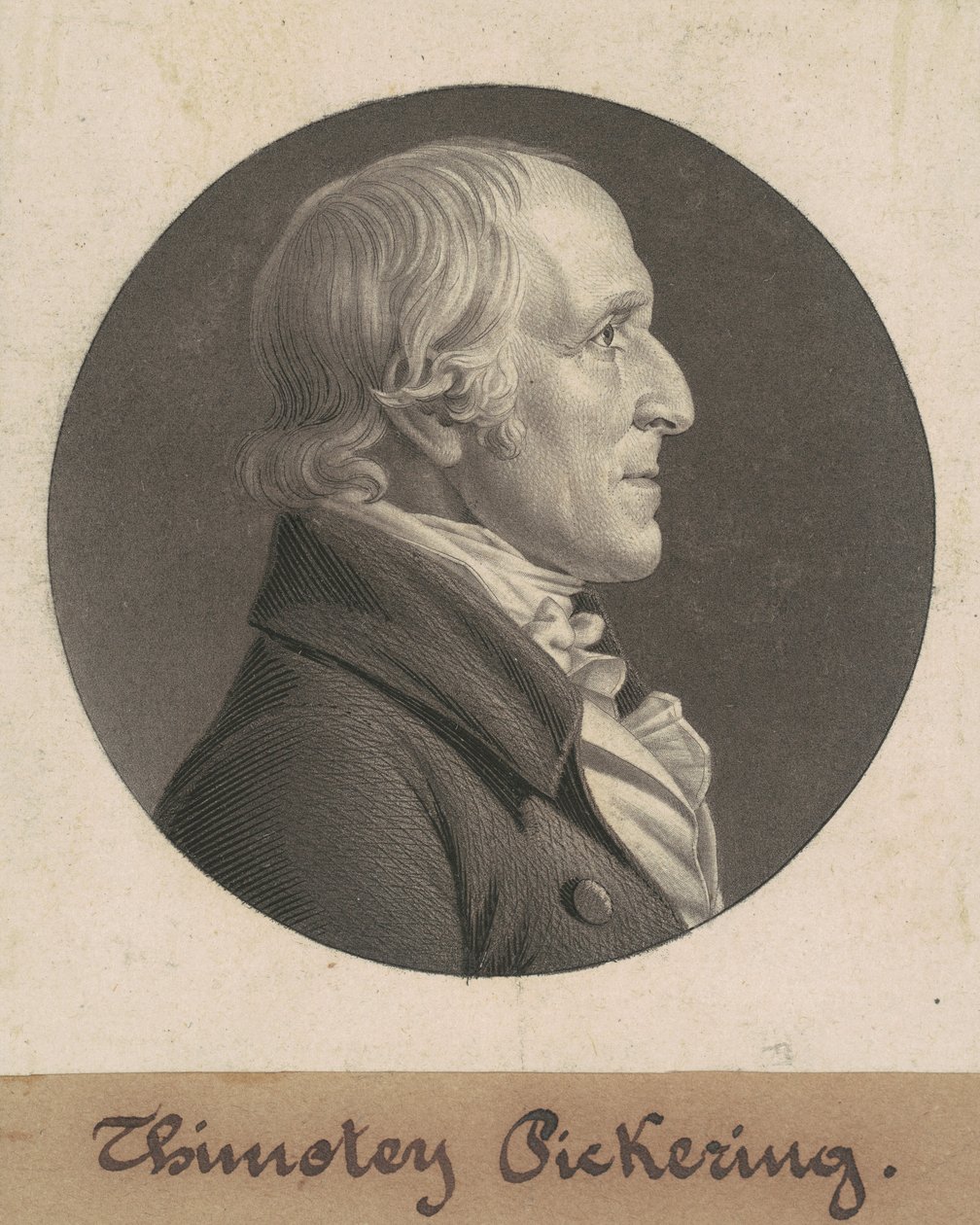 Timothy Pickering av Charles B. J. Févret de Saint Mémin