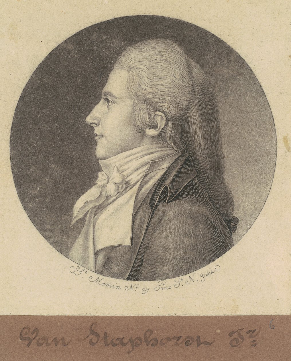 Van Staphorst, Jr. av Charles B. J. Févret de Saint Mémin
