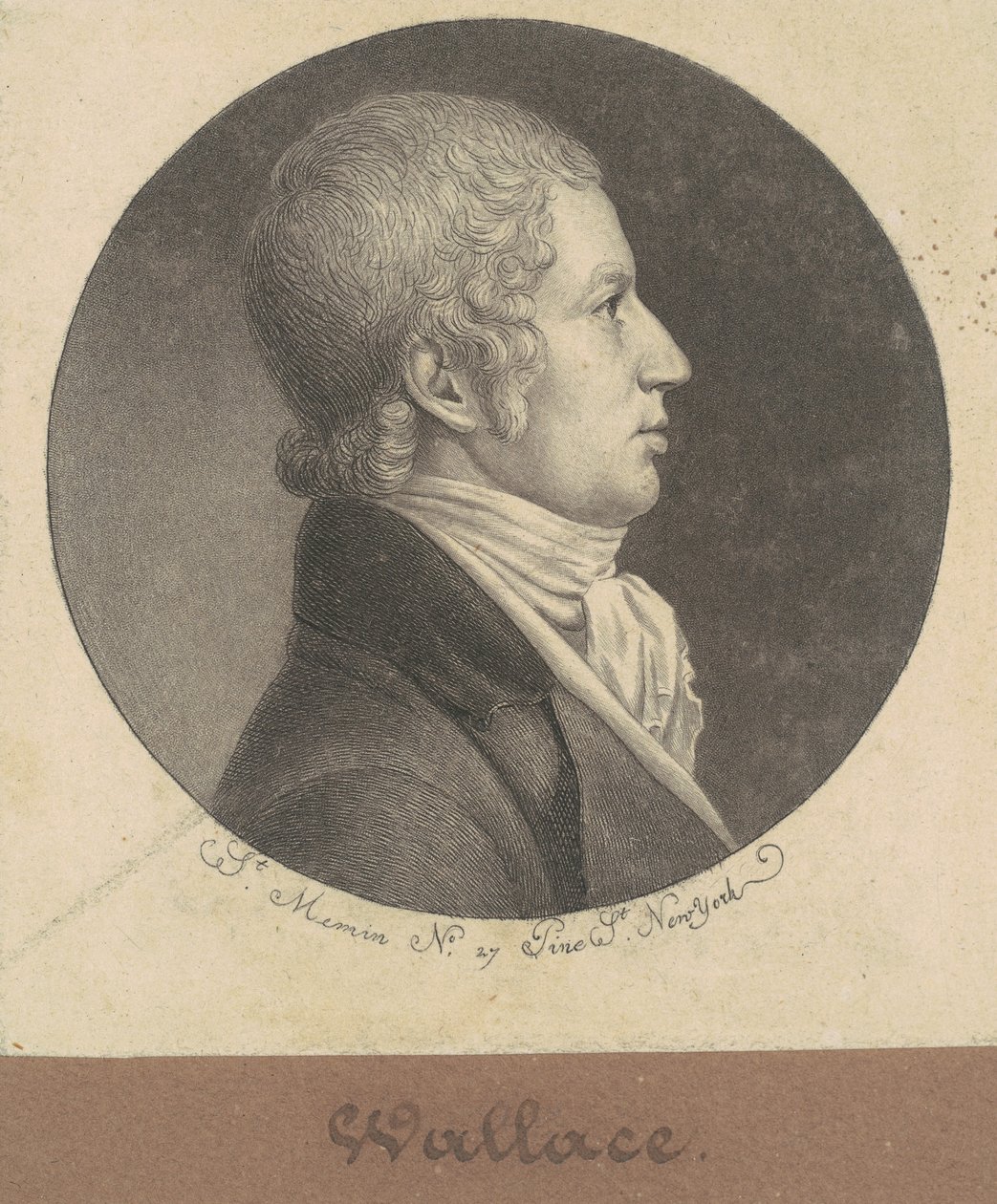 Wallace av Charles B. J. Févret de Saint Mémin