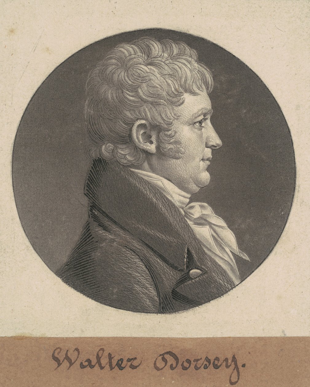 Walter Dorsey av Charles B. J. Févret de Saint Mémin