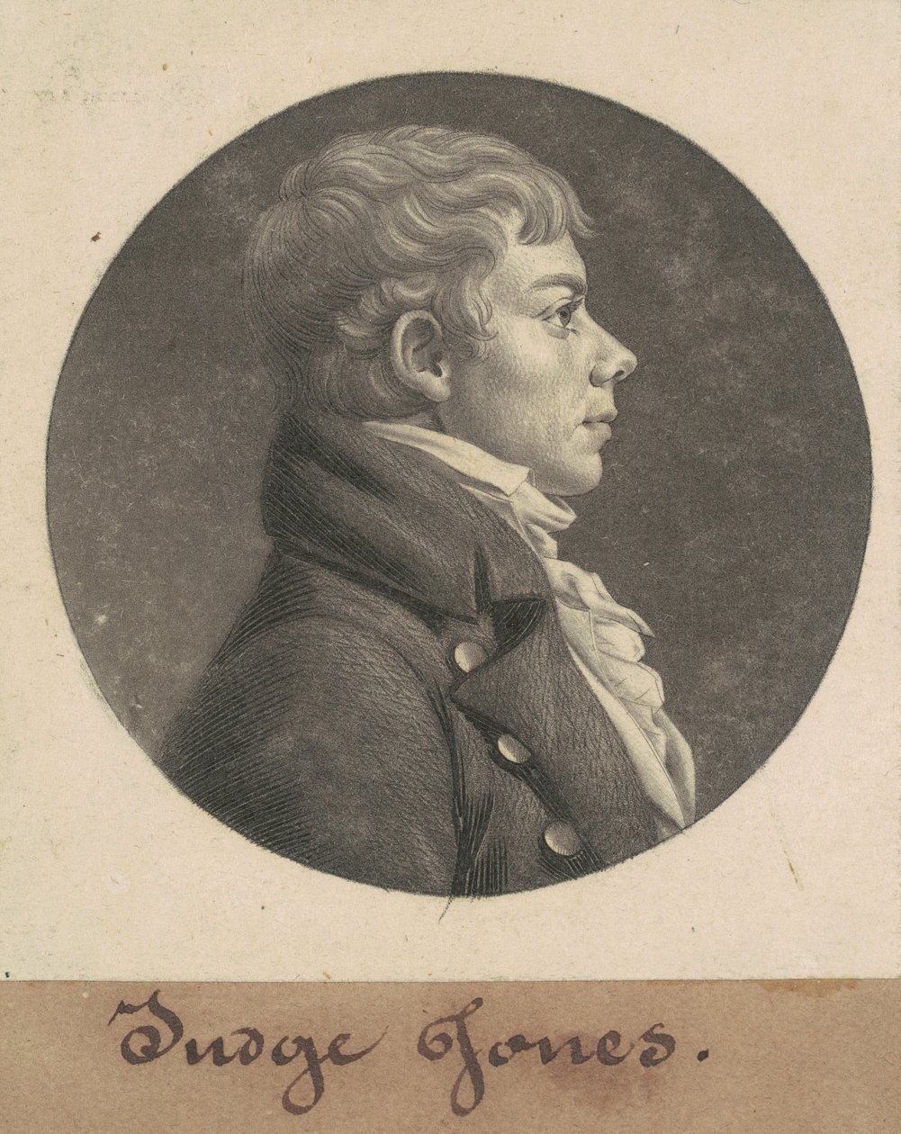 Walter Jones av Charles B. J. Févret de Saint Mémin