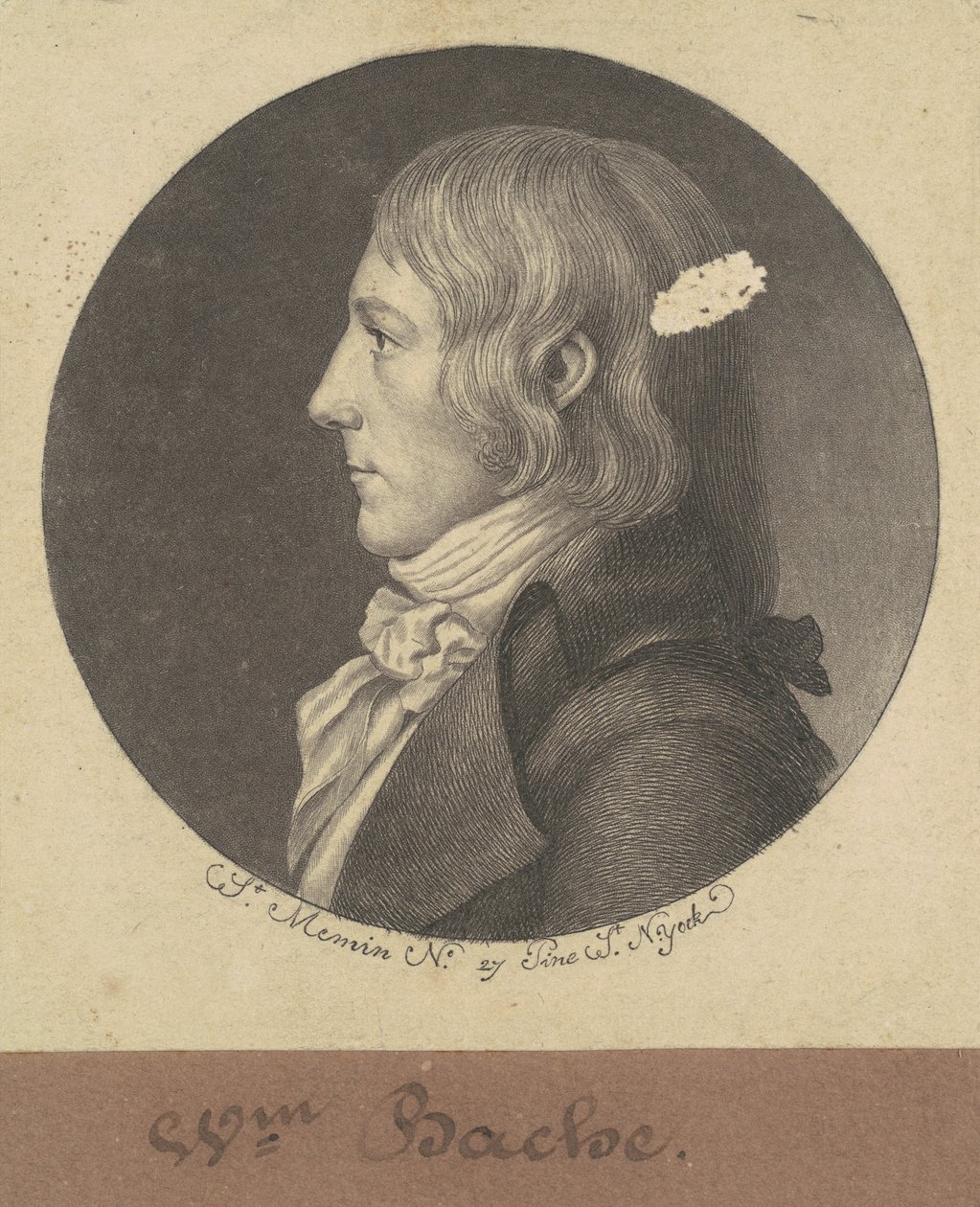 William Bache av Charles B. J. Févret de Saint Mémin