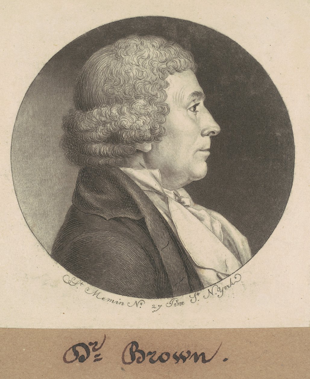 William Brown av Charles B. J. Févret de Saint Mémin