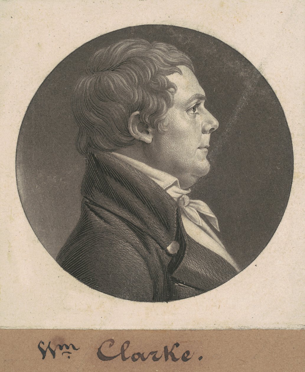 William Clark av Charles B. J. Févret de Saint Mémin
