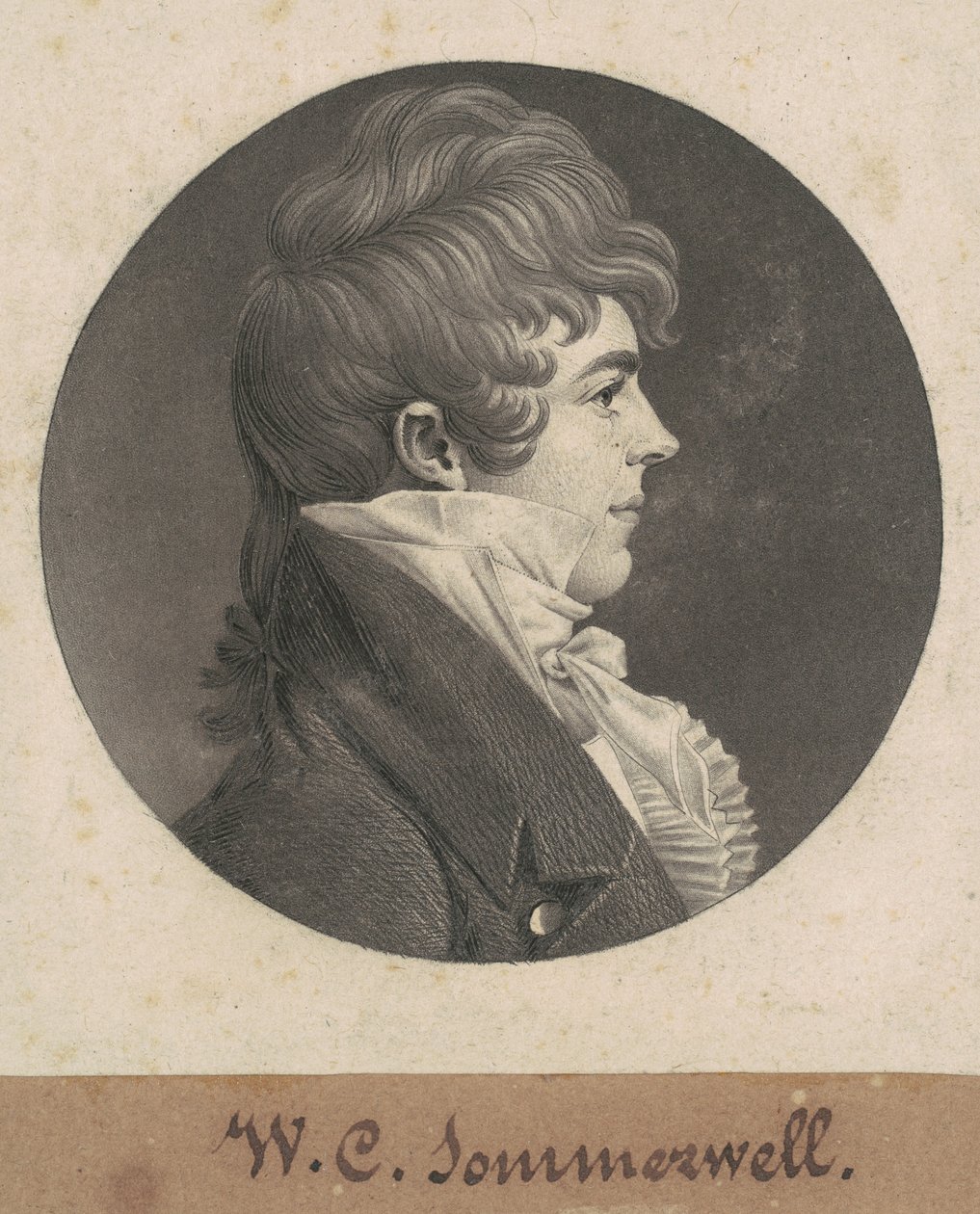 William Clarke Sommerville av Charles B. J. Févret de Saint Mémin