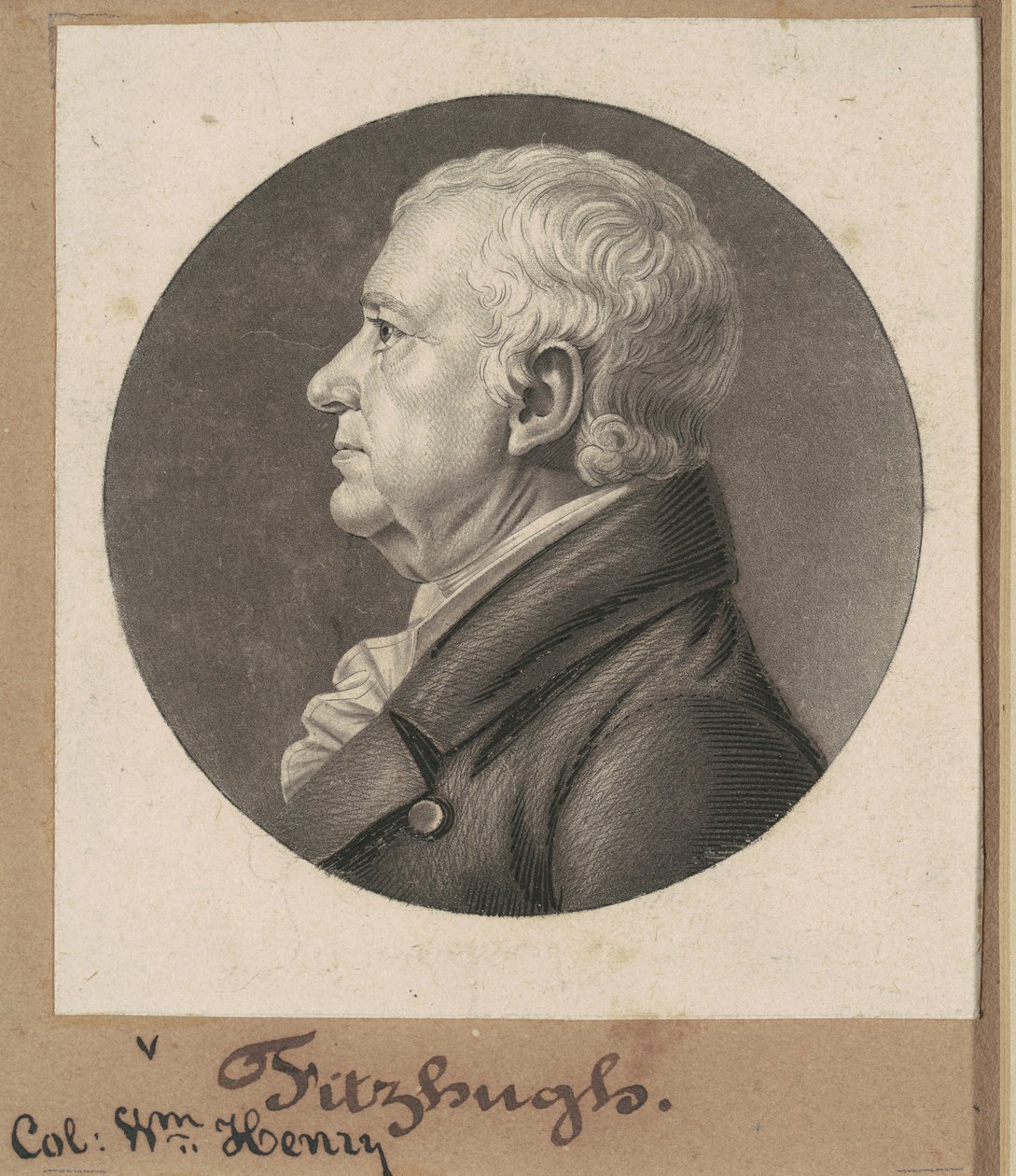 William Fitzhugh av Charles B. J. Févret de Saint Mémin