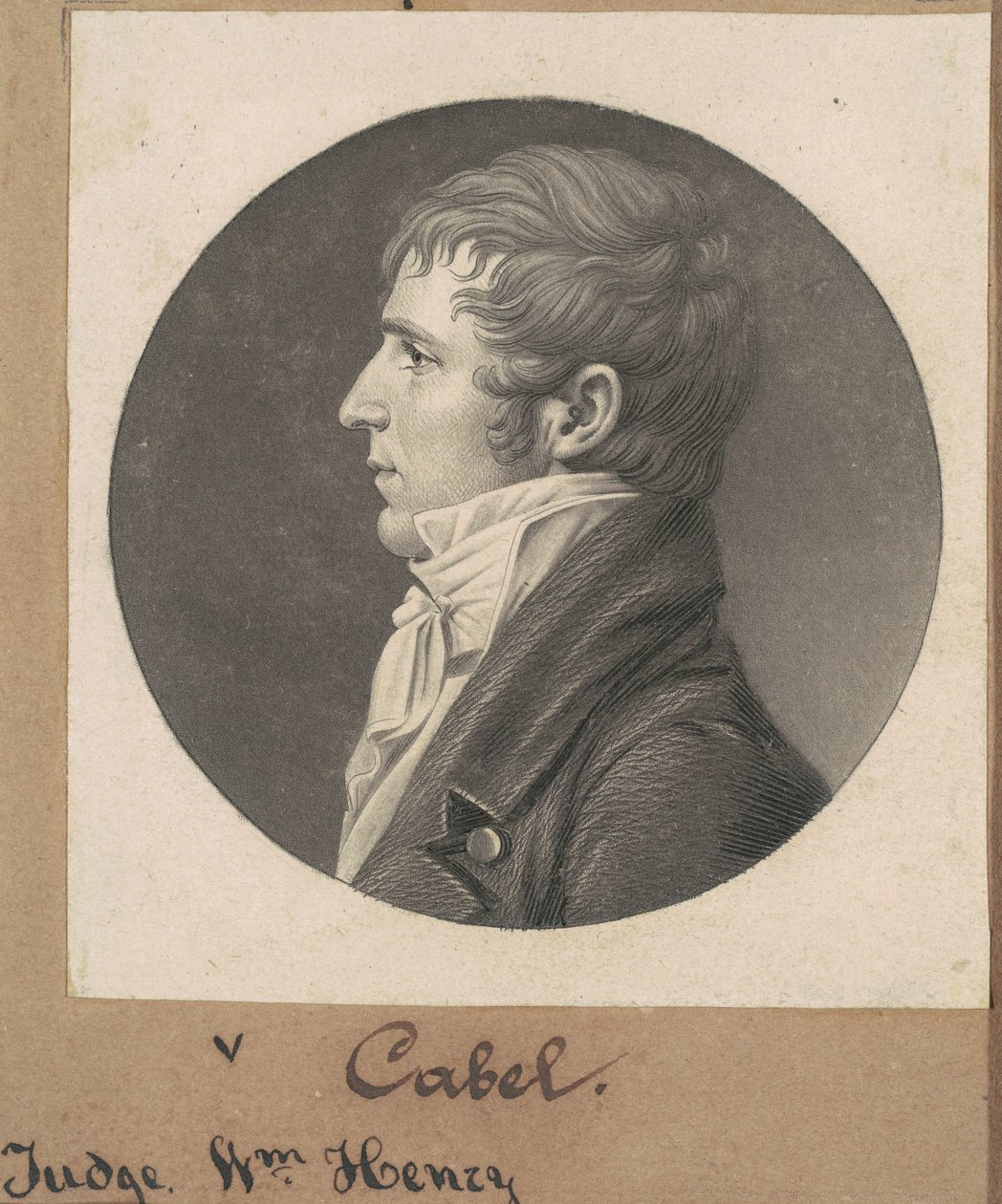 William H. Cabell av Charles B. J. Févret de Saint Mémin