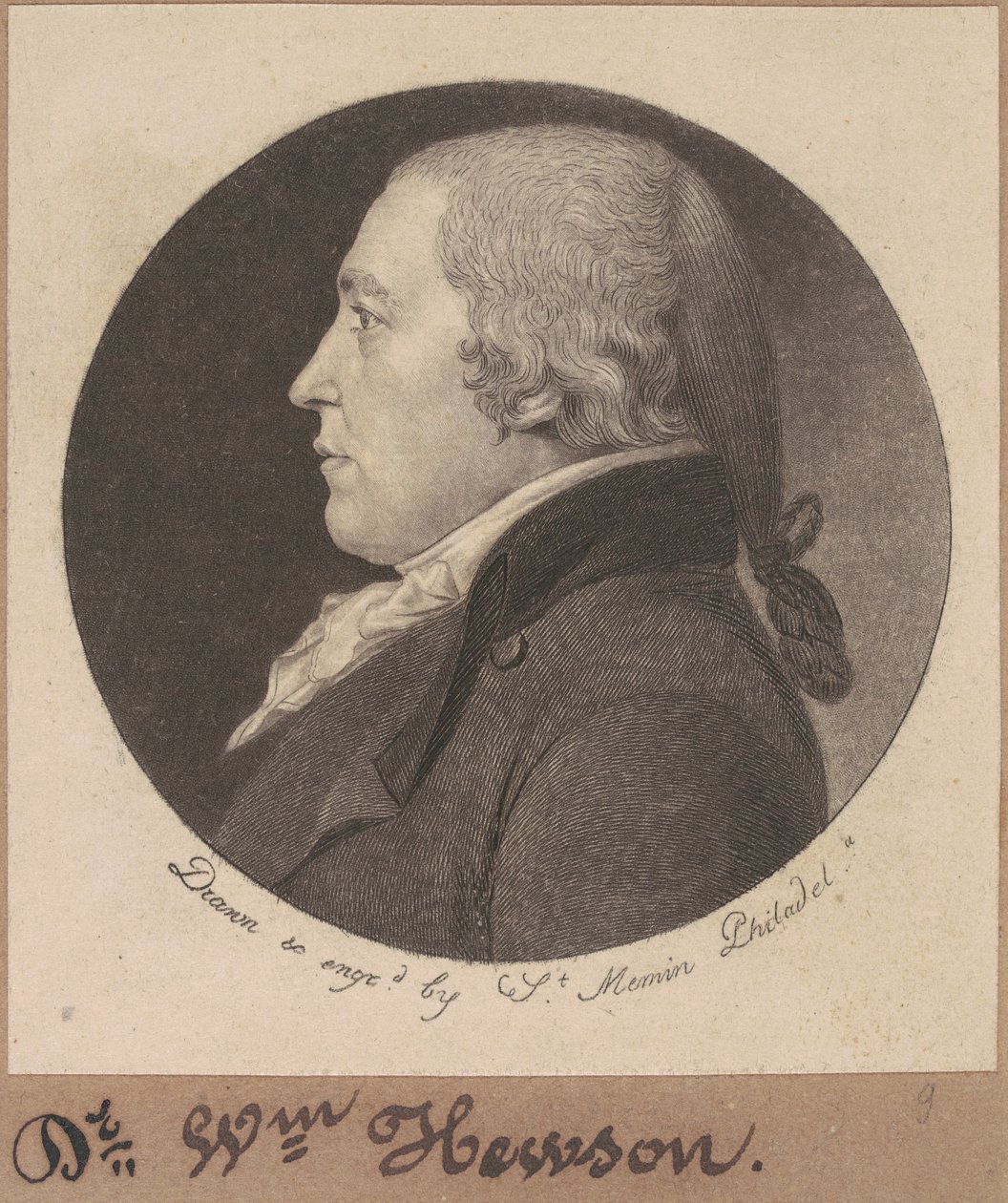 William Hewson av Charles B. J. Févret de Saint Mémin