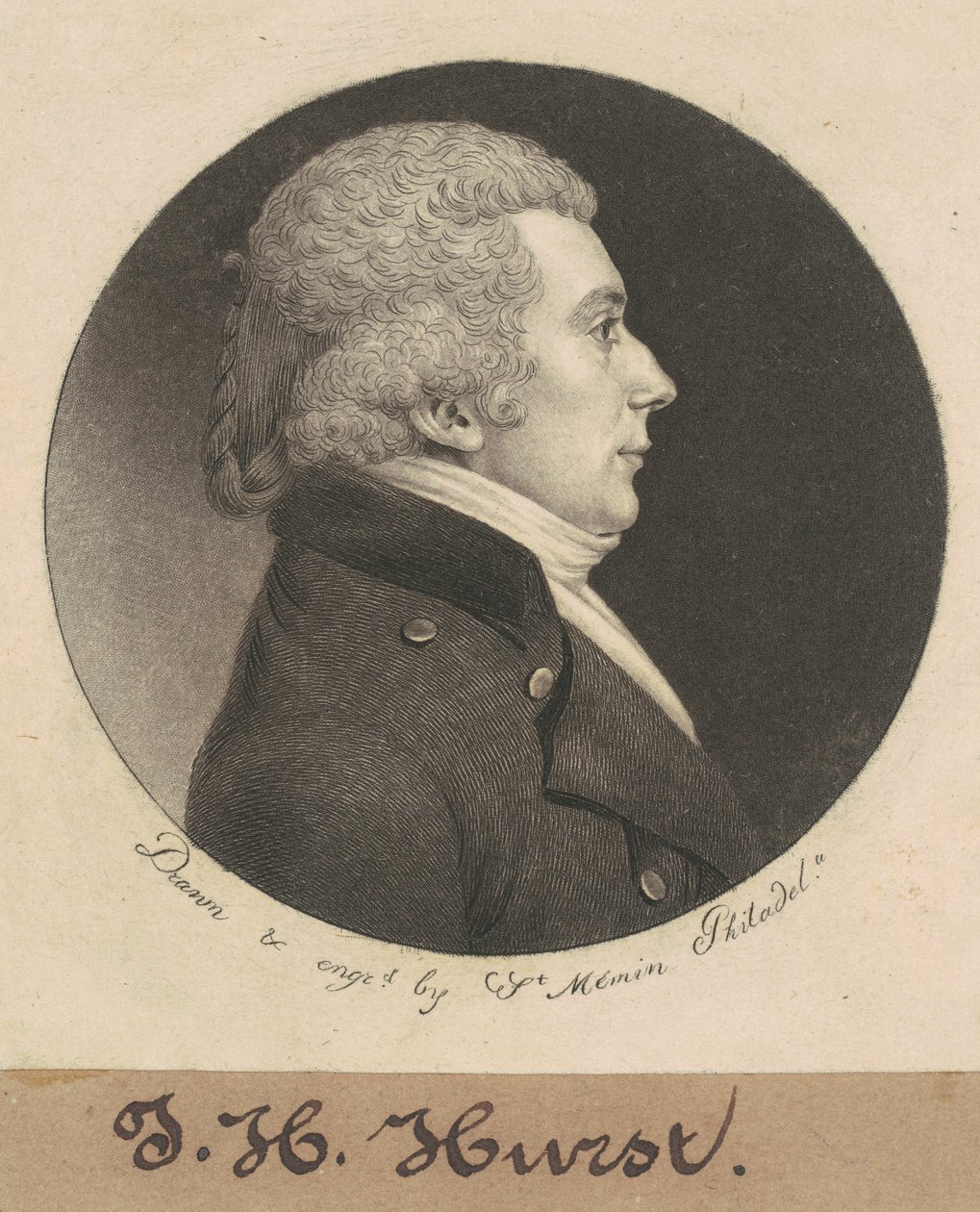 William Hurst av Charles B. J. Févret de Saint Mémin