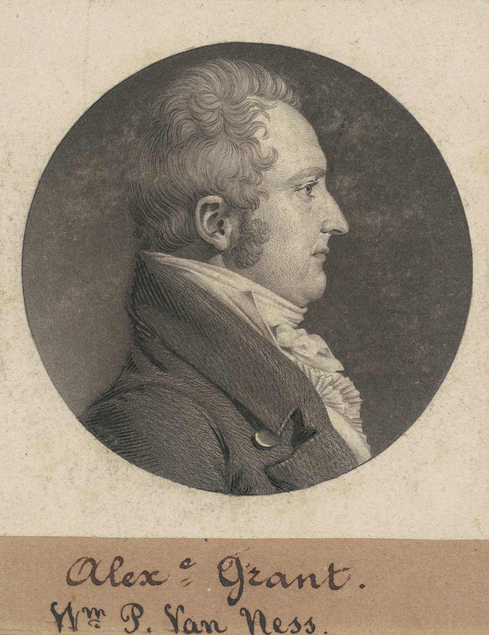 William Peter Van Ness av Charles B. J. Févret de Saint Mémin