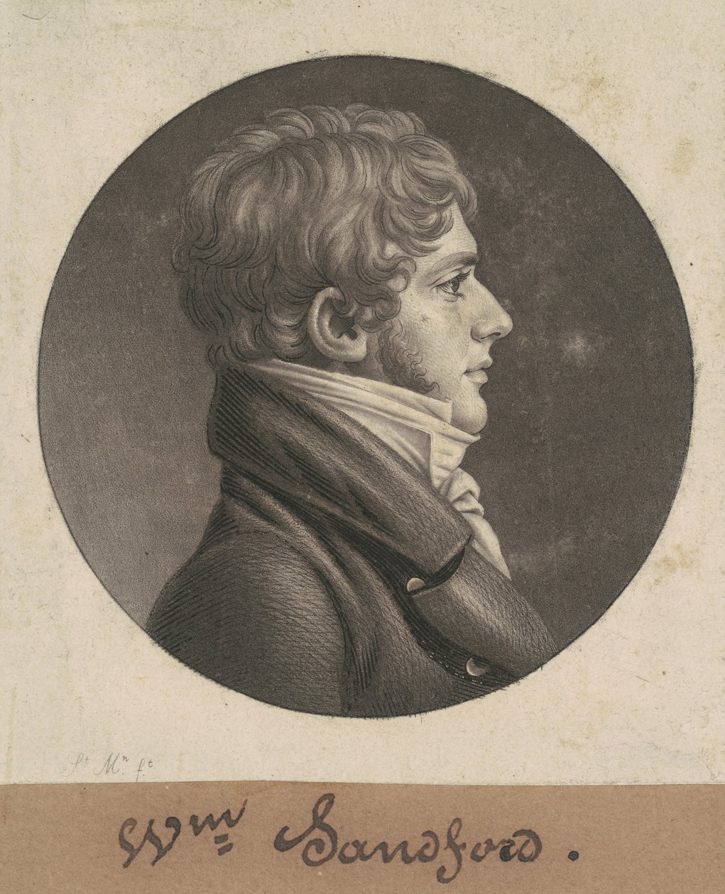 William Sanford av Charles B. J. Févret de Saint Mémin