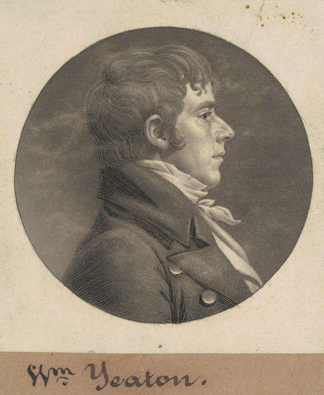 William Yeaton av Charles B. J. Févret de Saint Mémin