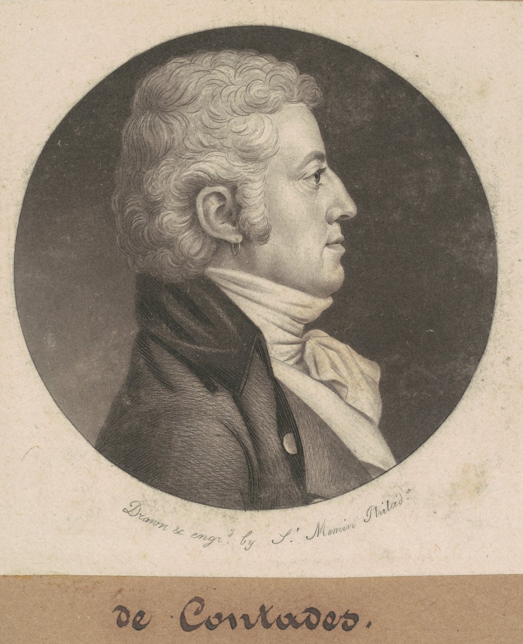 av kontoer av Charles B. J. Févret de Saint Mémin
