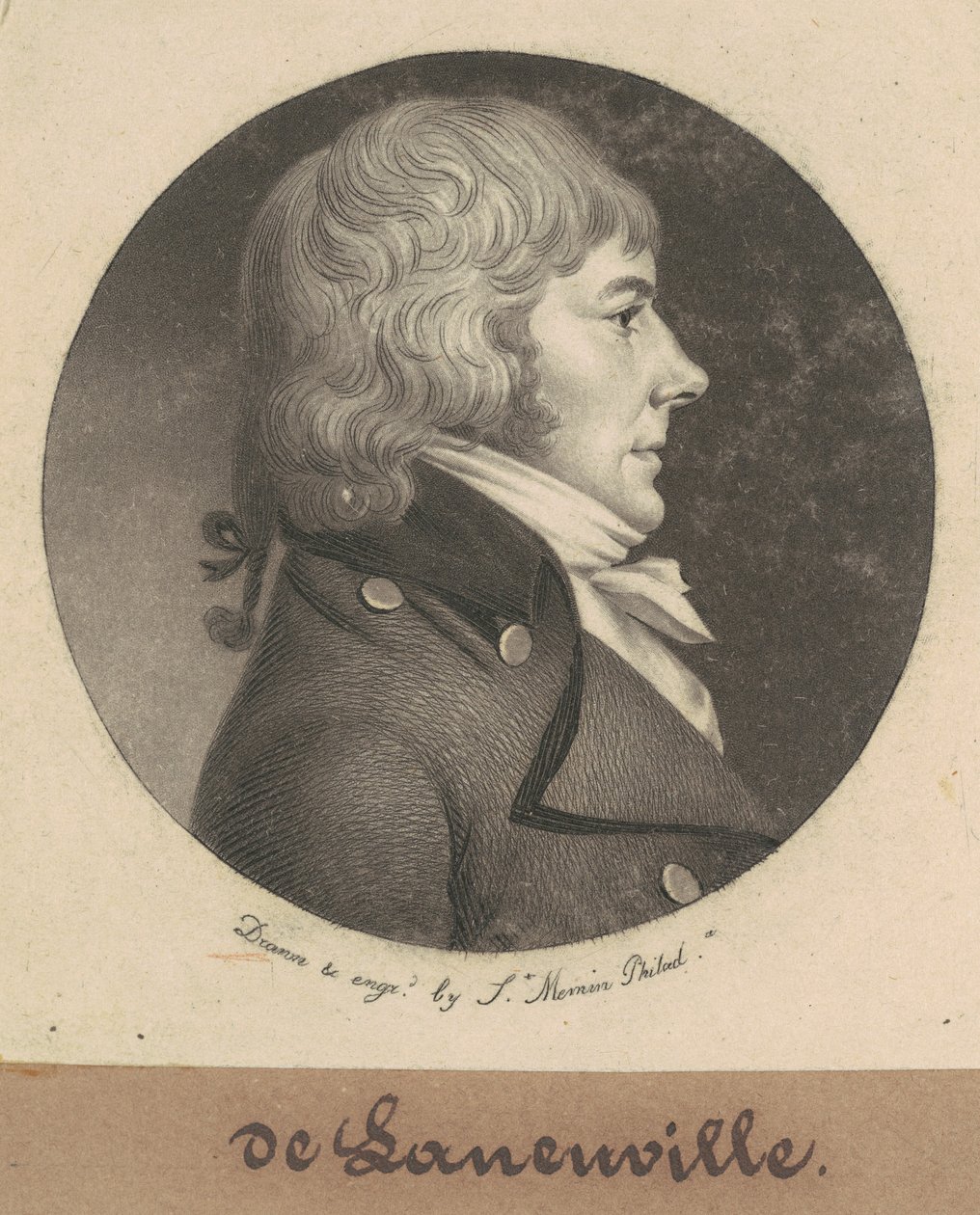 fra Laneuville av Charles B. J. Févret de Saint Mémin