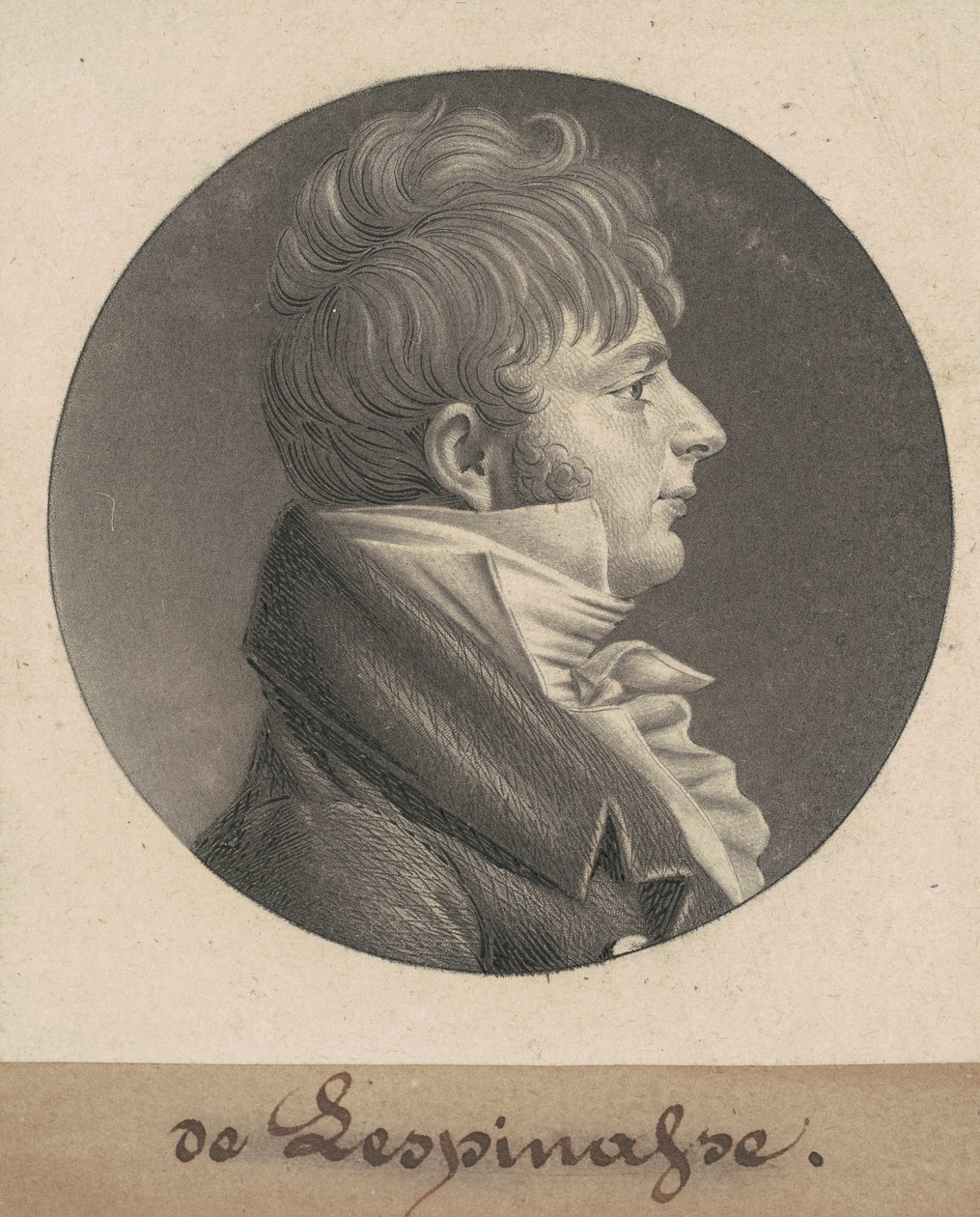 av Lespinasse av Charles B. J. Févret de Saint Mémin