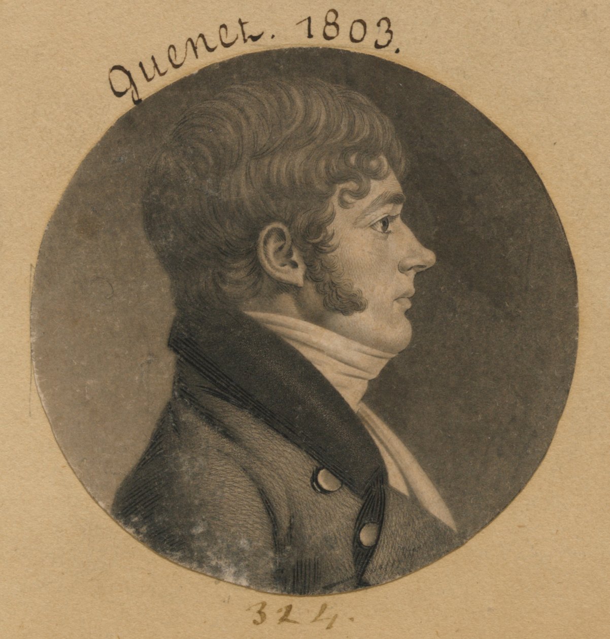 Guenet av Charles Balthazar Julien Févret de Saint-Mémin