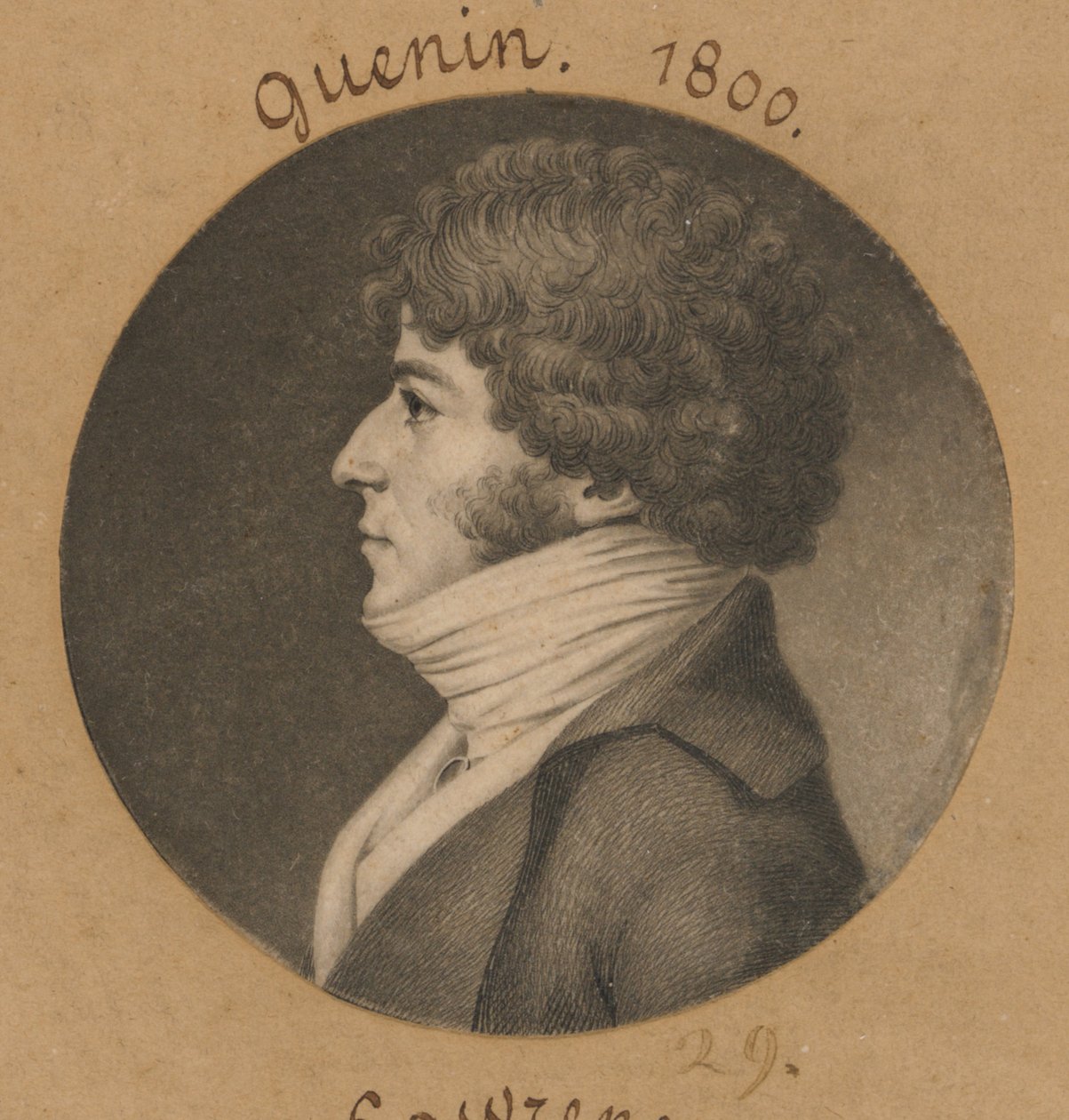 Guenin av Charles Balthazar Julien Févret de Saint-Mémin